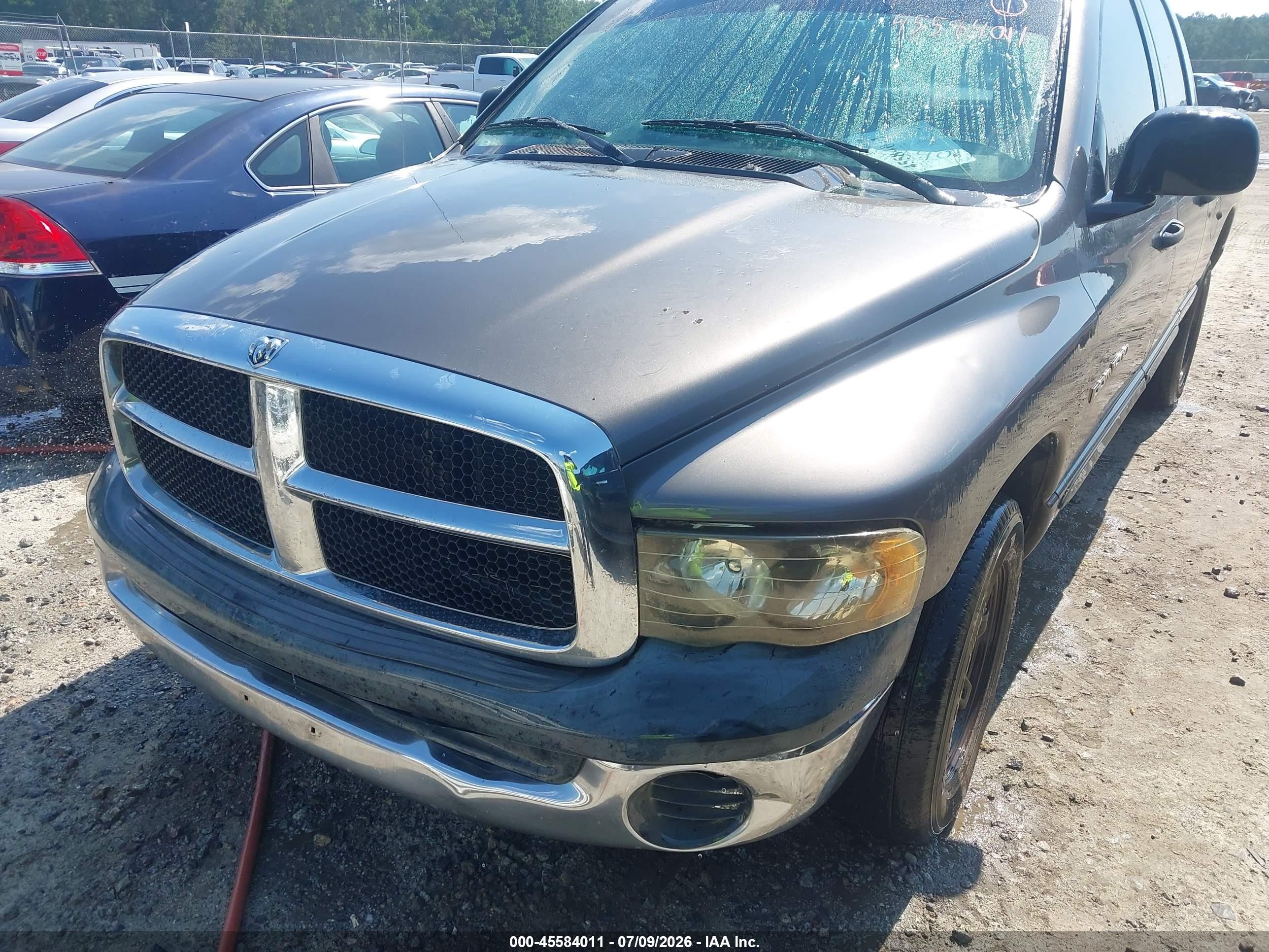 2004 Dodge Ram 1500 St Black vin: 1D7HA18K84J138113