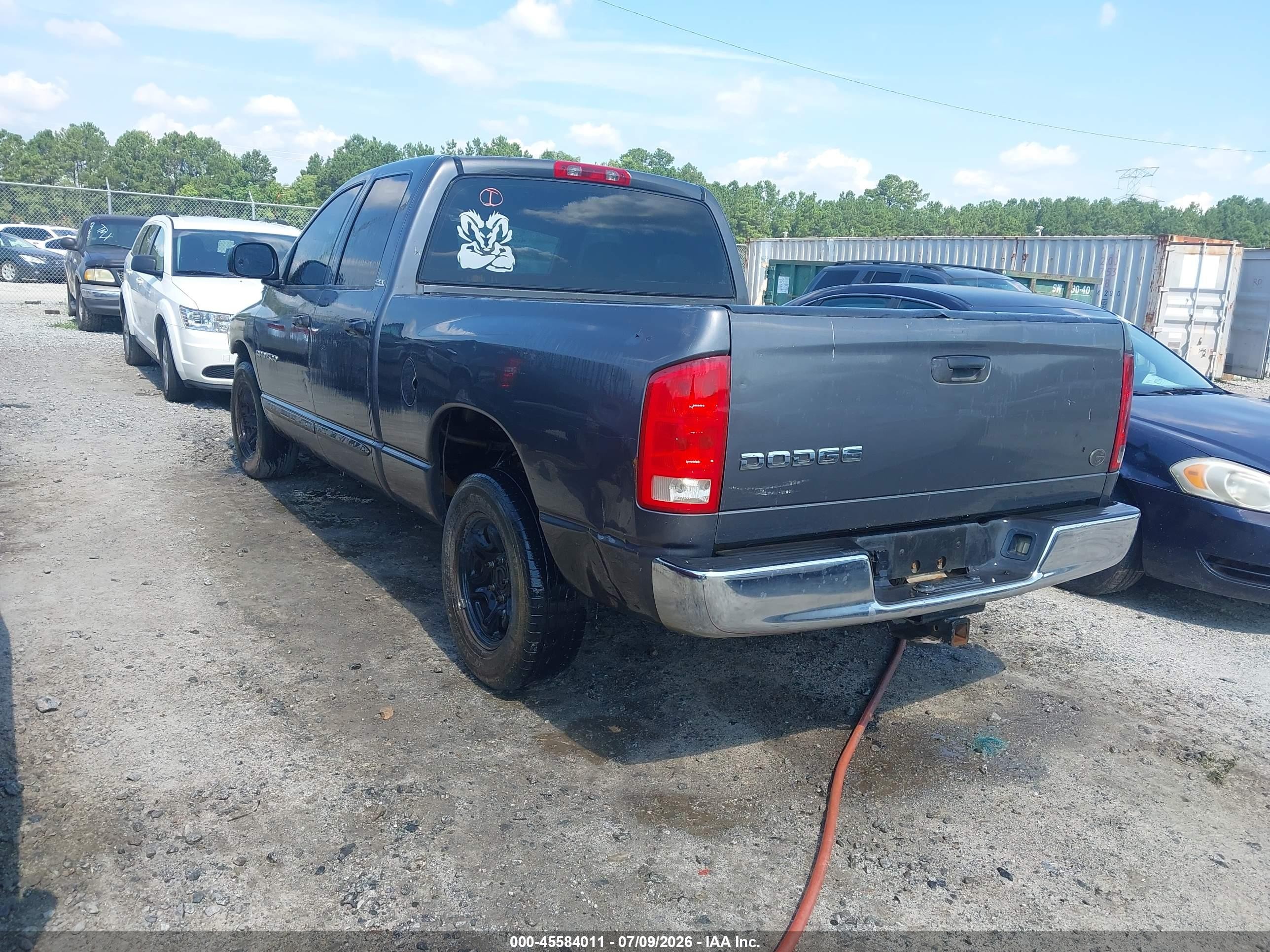 2004 Dodge Ram 1500 St Black vin: 1D7HA18K84J138113