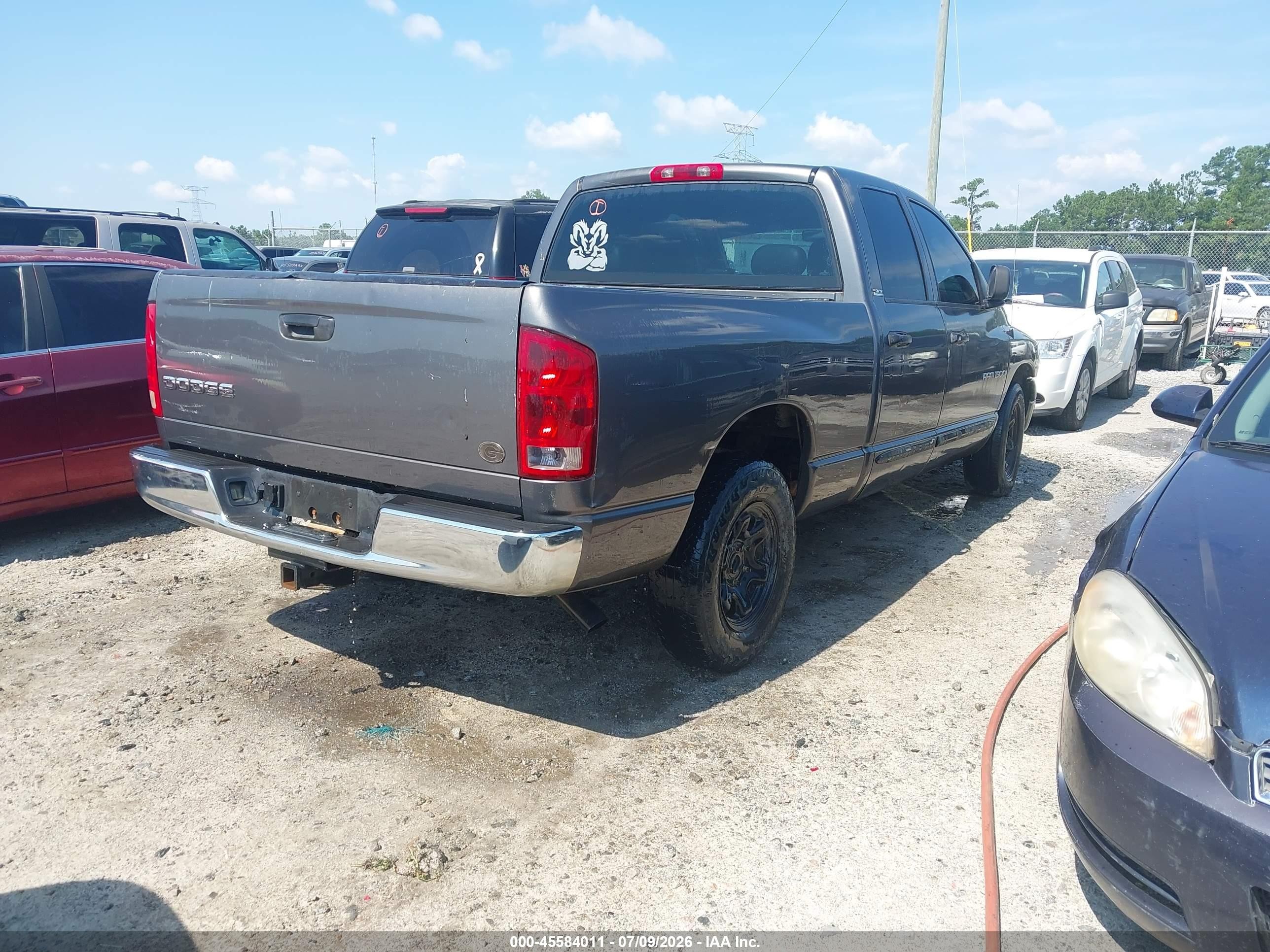 2004 Dodge Ram 1500 St Black vin: 1D7HA18K84J138113