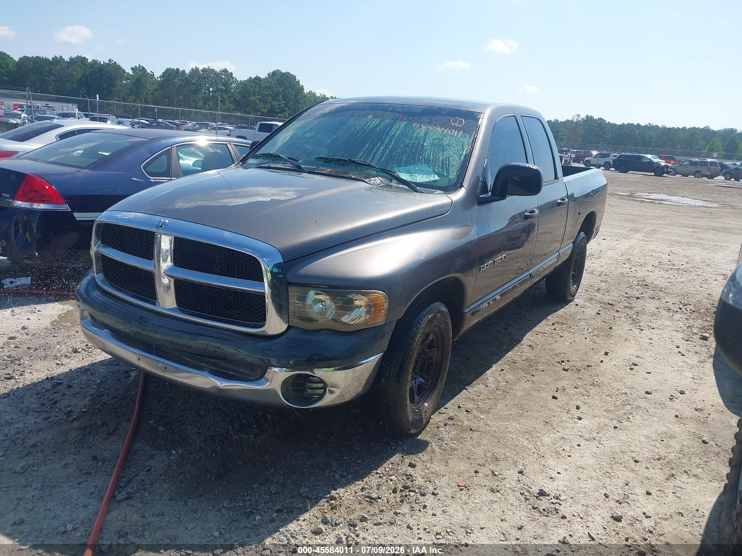2004 Dodge Ram 1500 St Black vin: 1D7HA18K84J138113