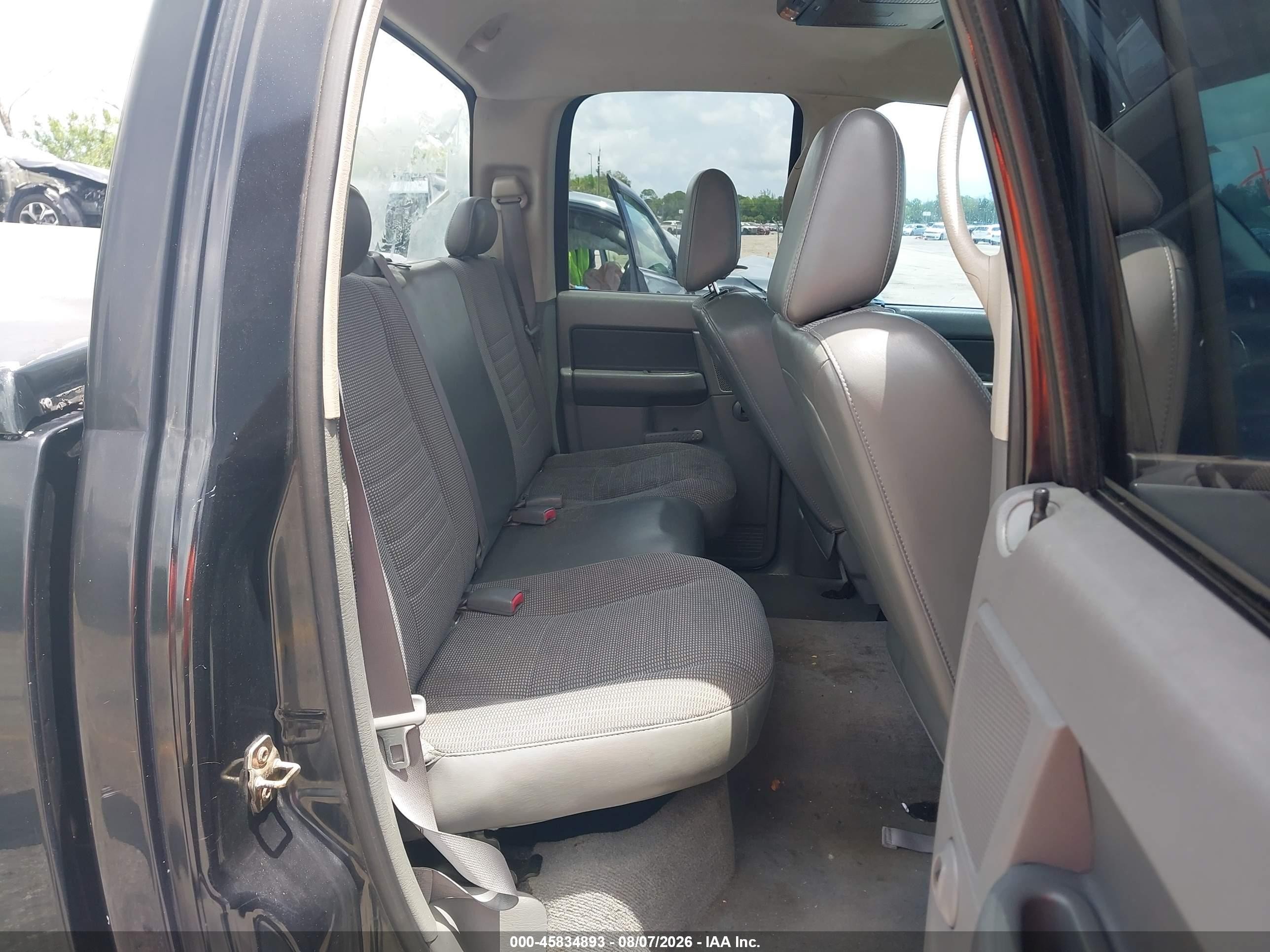 2006 Dodge Ram 1500 St Черный vin: 1D7HA18K96J215784