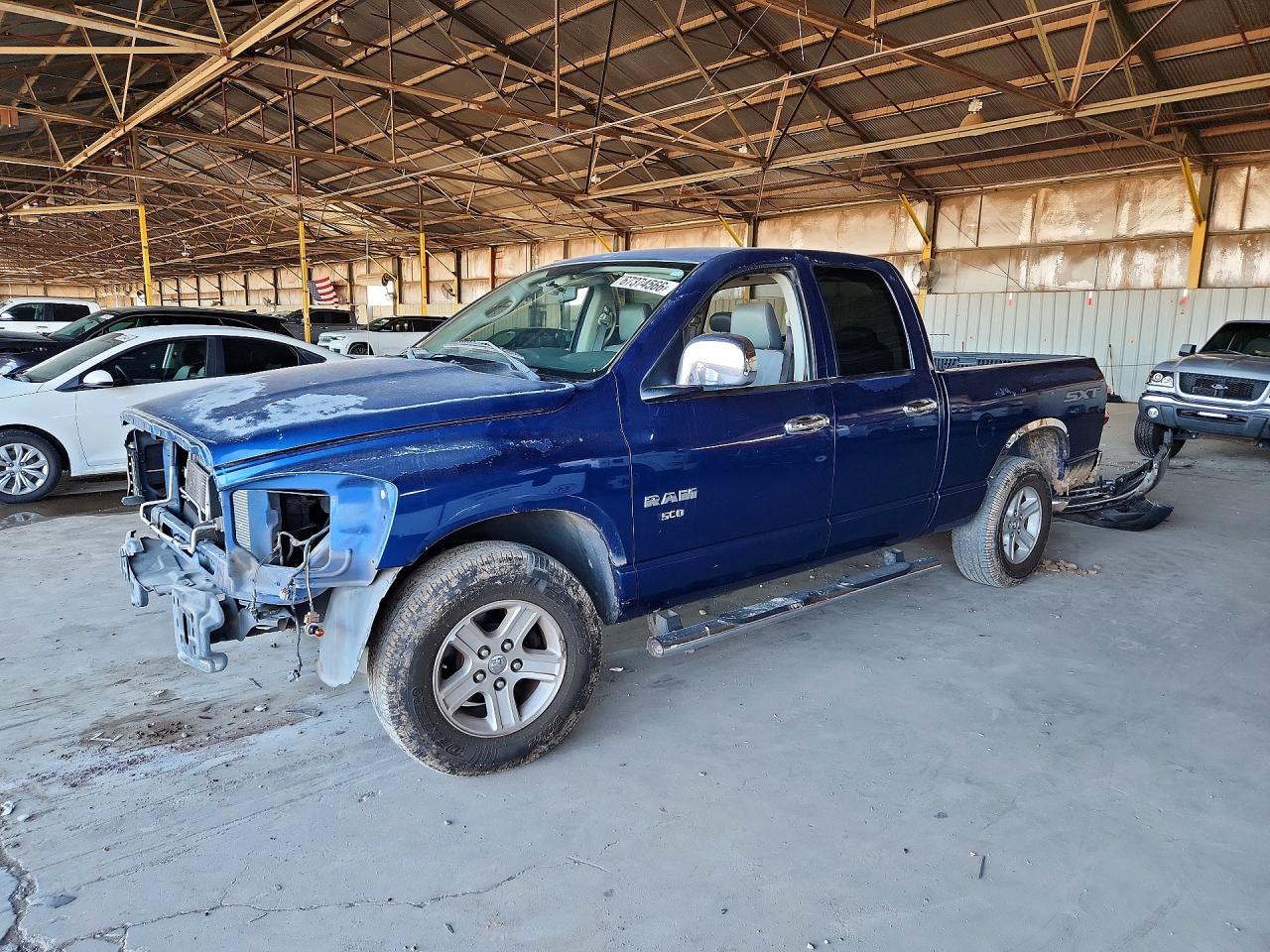 2008 Dodge Ram 1500 St Blue vin: 1D7HA18K98J225539
