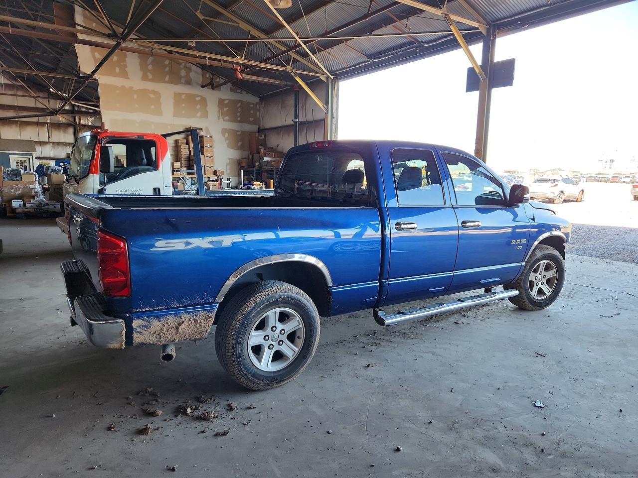 2008 Dodge Ram 1500 St Blue vin: 1D7HA18K98J225539