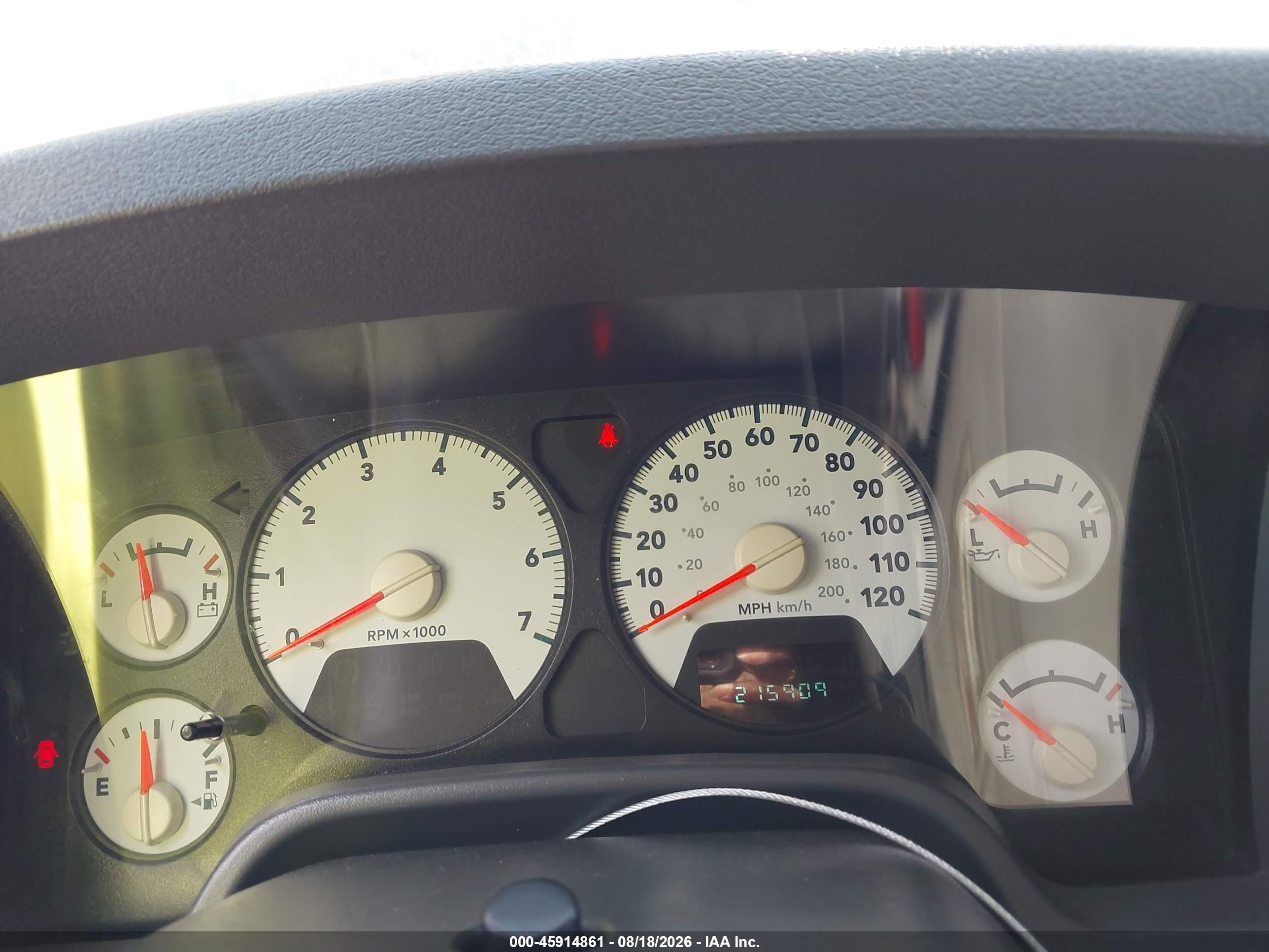 2006 Dodge Ram 1500 St Blue vin: 1D7HA18KX6J159984