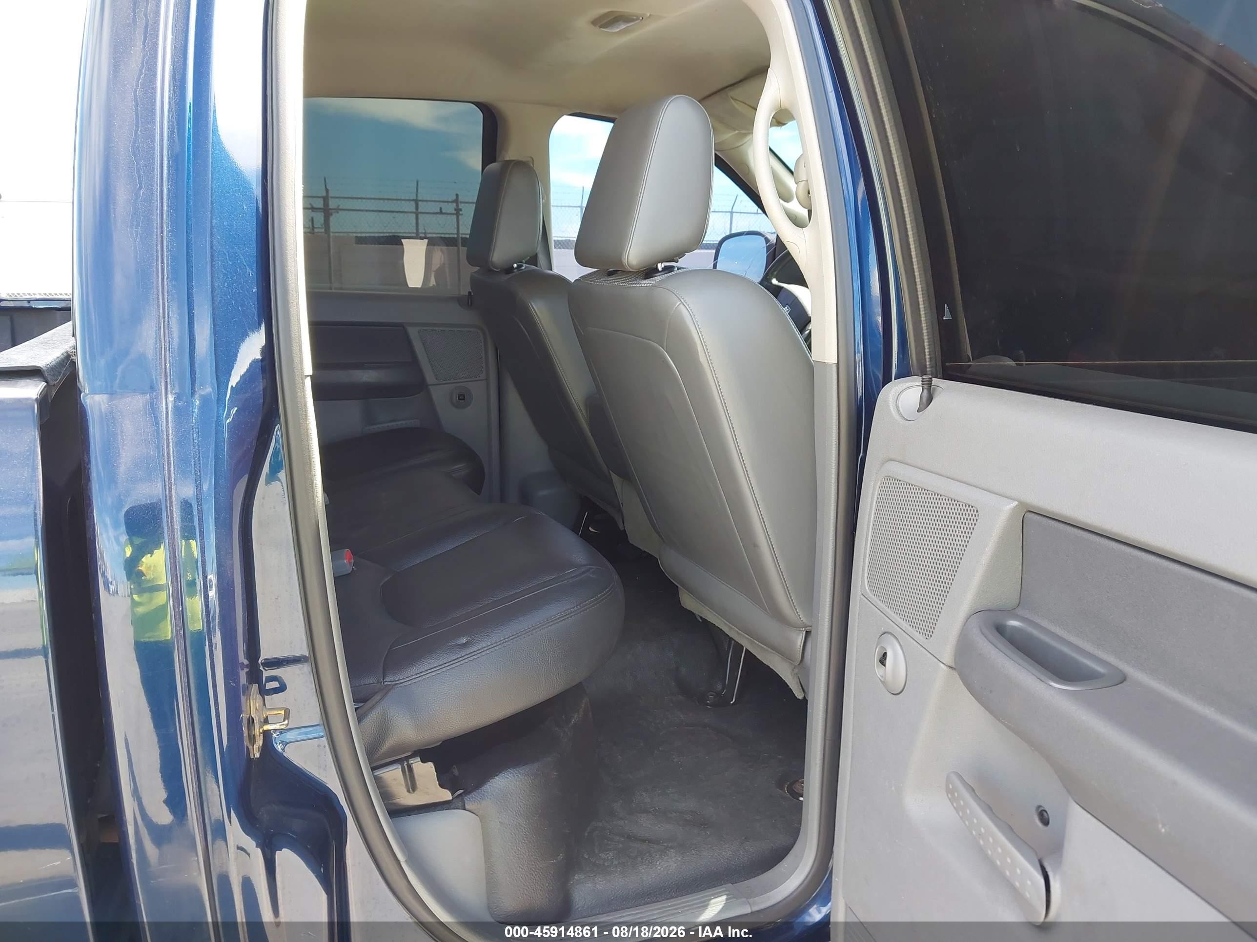 2006 Dodge Ram 1500 St Blue vin: 1D7HA18KX6J159984