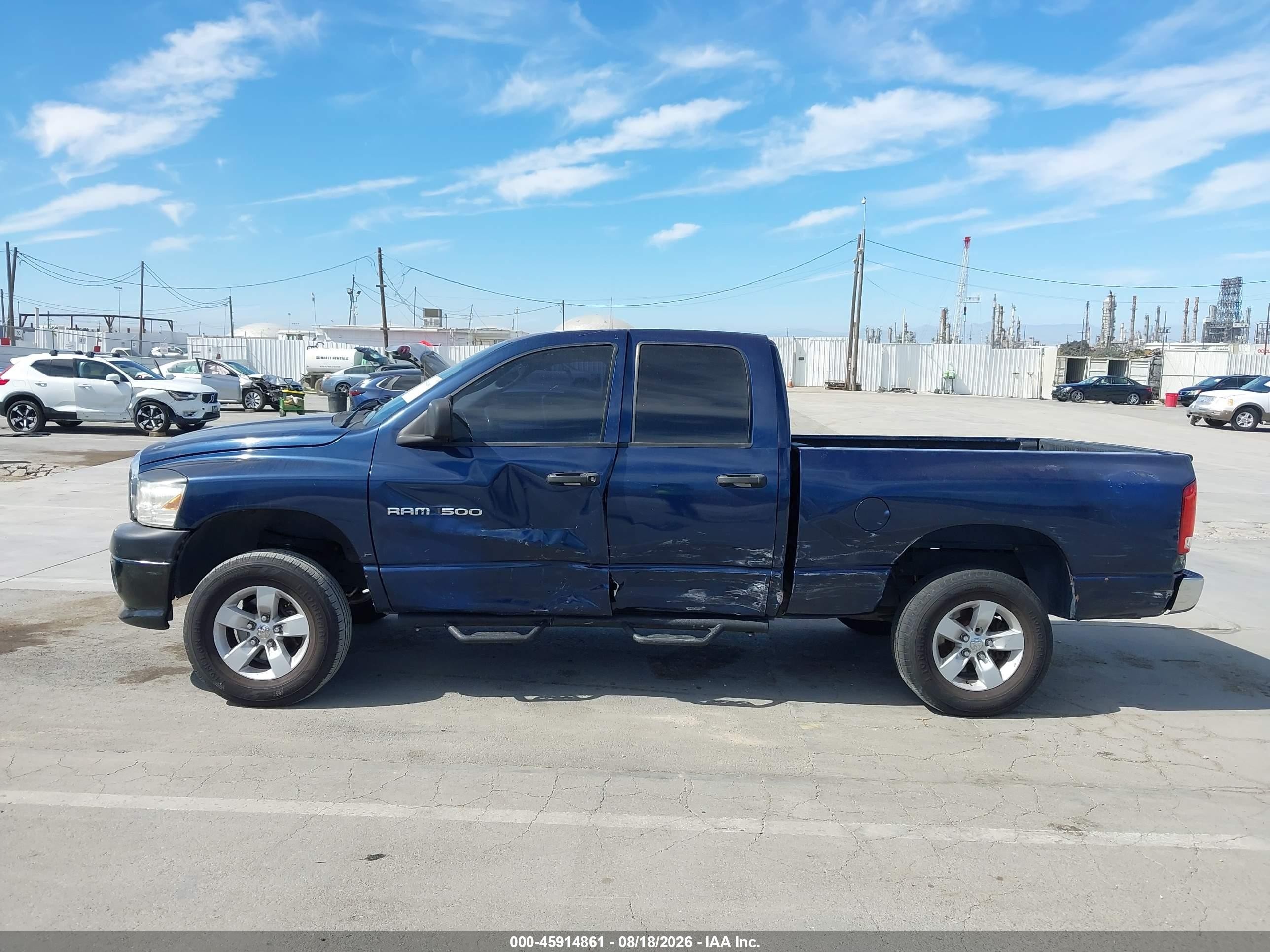 2006 Dodge Ram 1500 St Blue vin: 1D7HA18KX6J159984