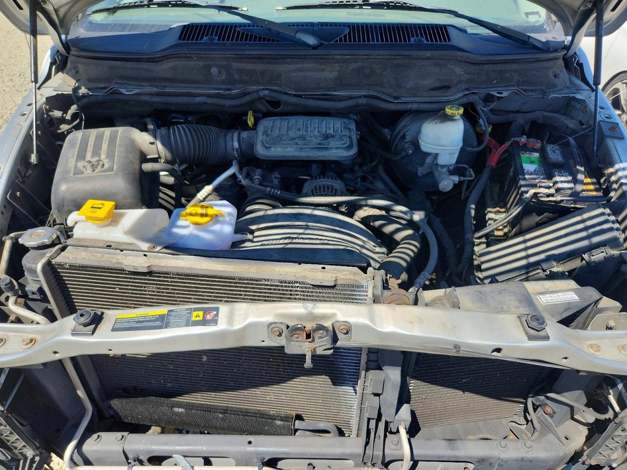 2007 Dodge Ram 1500 St Silver vin: 1D7HA18KX7J503573