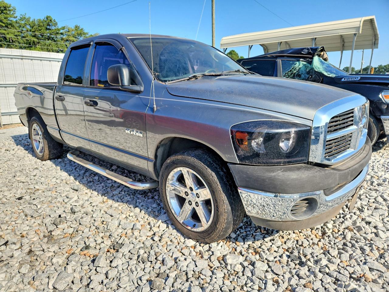 2008 Dodge Ram 1500 St Серый vin: 1D7HA18KX8J139642