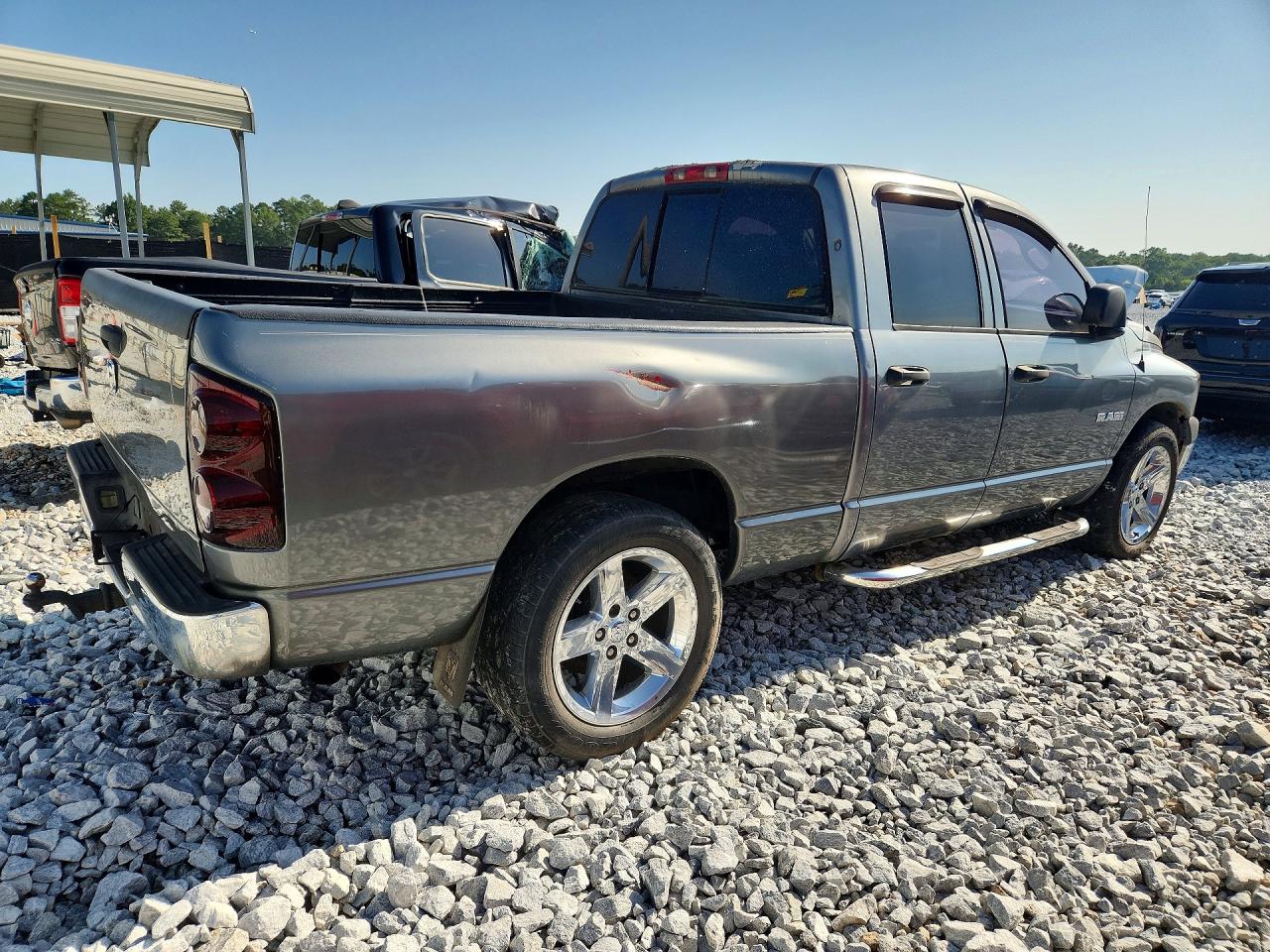 2008 Dodge Ram 1500 St Серый vin: 1D7HA18KX8J139642