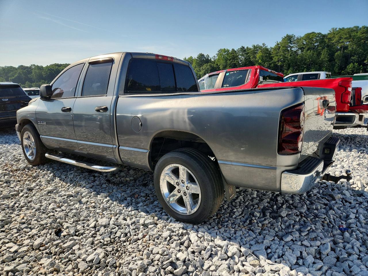 2008 Dodge Ram 1500 St Серый vin: 1D7HA18KX8J139642