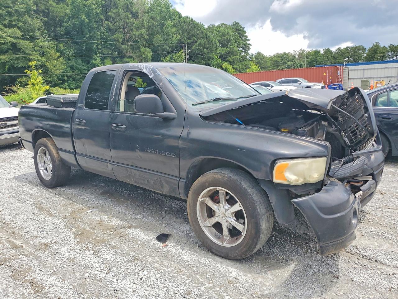 2002 Dodge Ram 1500 Black vin: 1D7HA18N02J193078