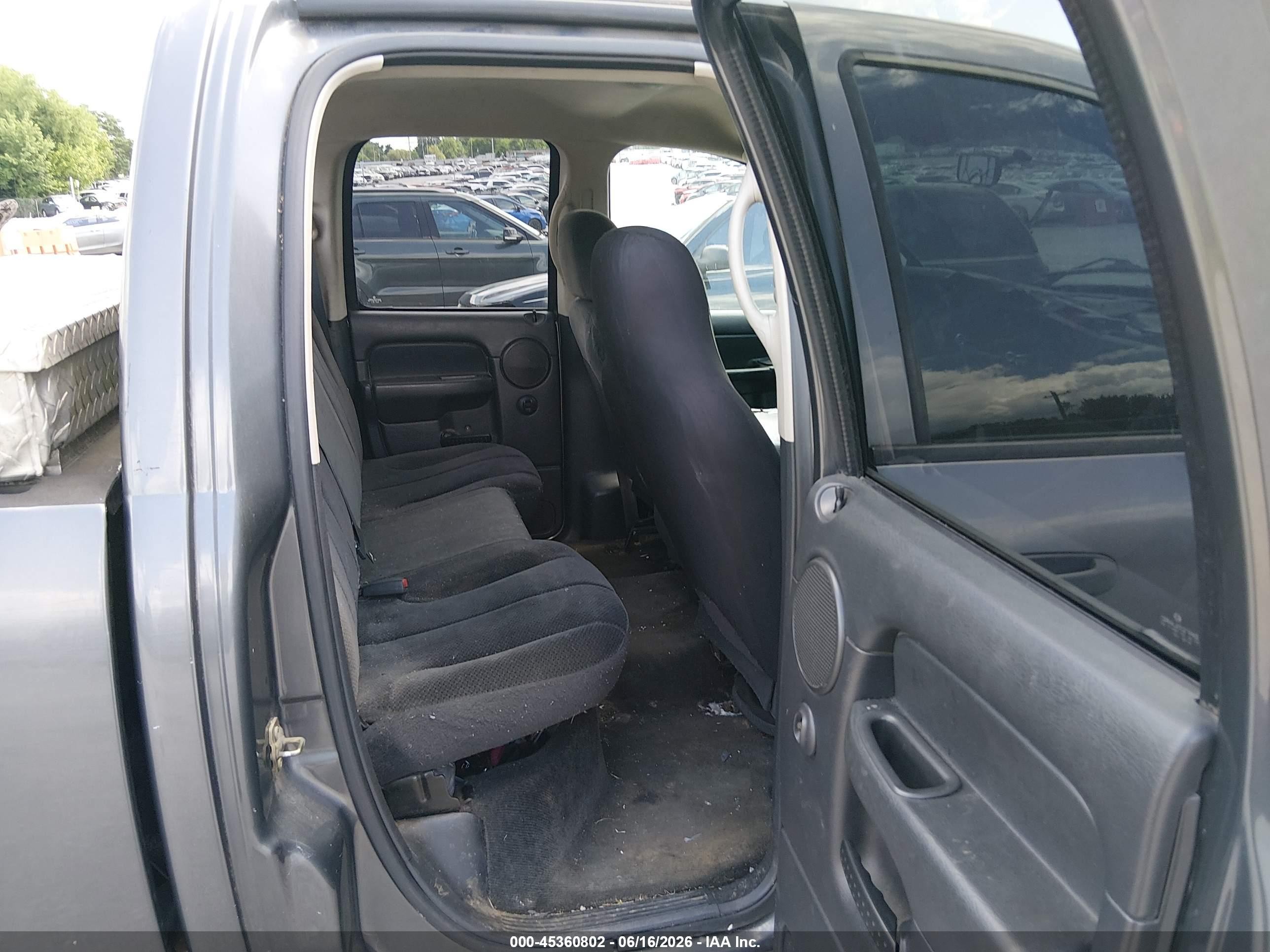 2003 Dodge Ram 1500 St/slt Gray vin: 1D7HA18N03J542564