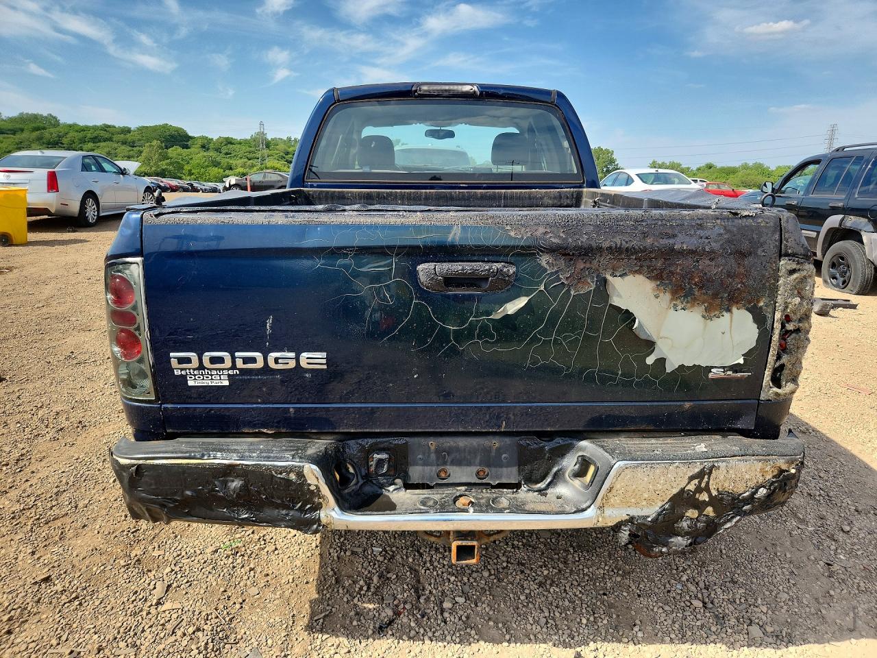 2003 Dodge Ram 1500 St/slt Blue vin: 1D7HA18N03J669606
