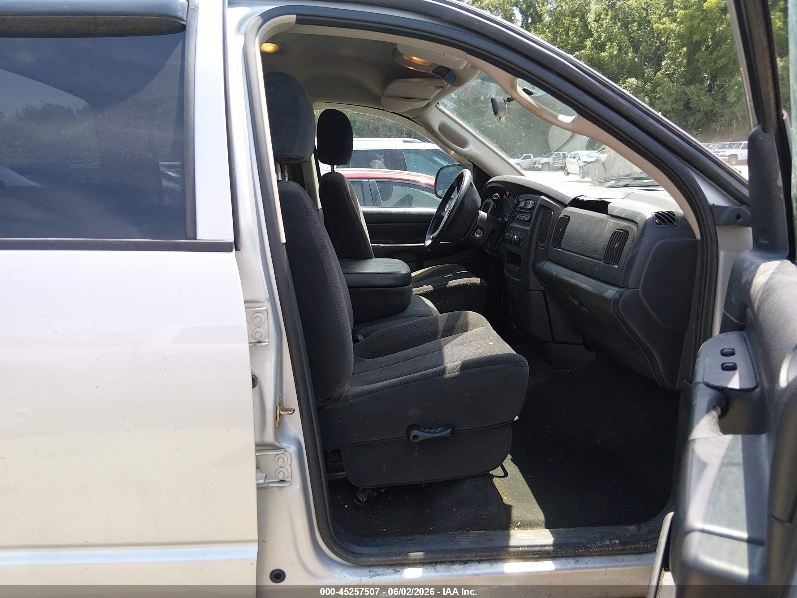 2003 Dodge Ram 1500 Slt/laramie/st Silver vin: 1D7HA18N03S252285