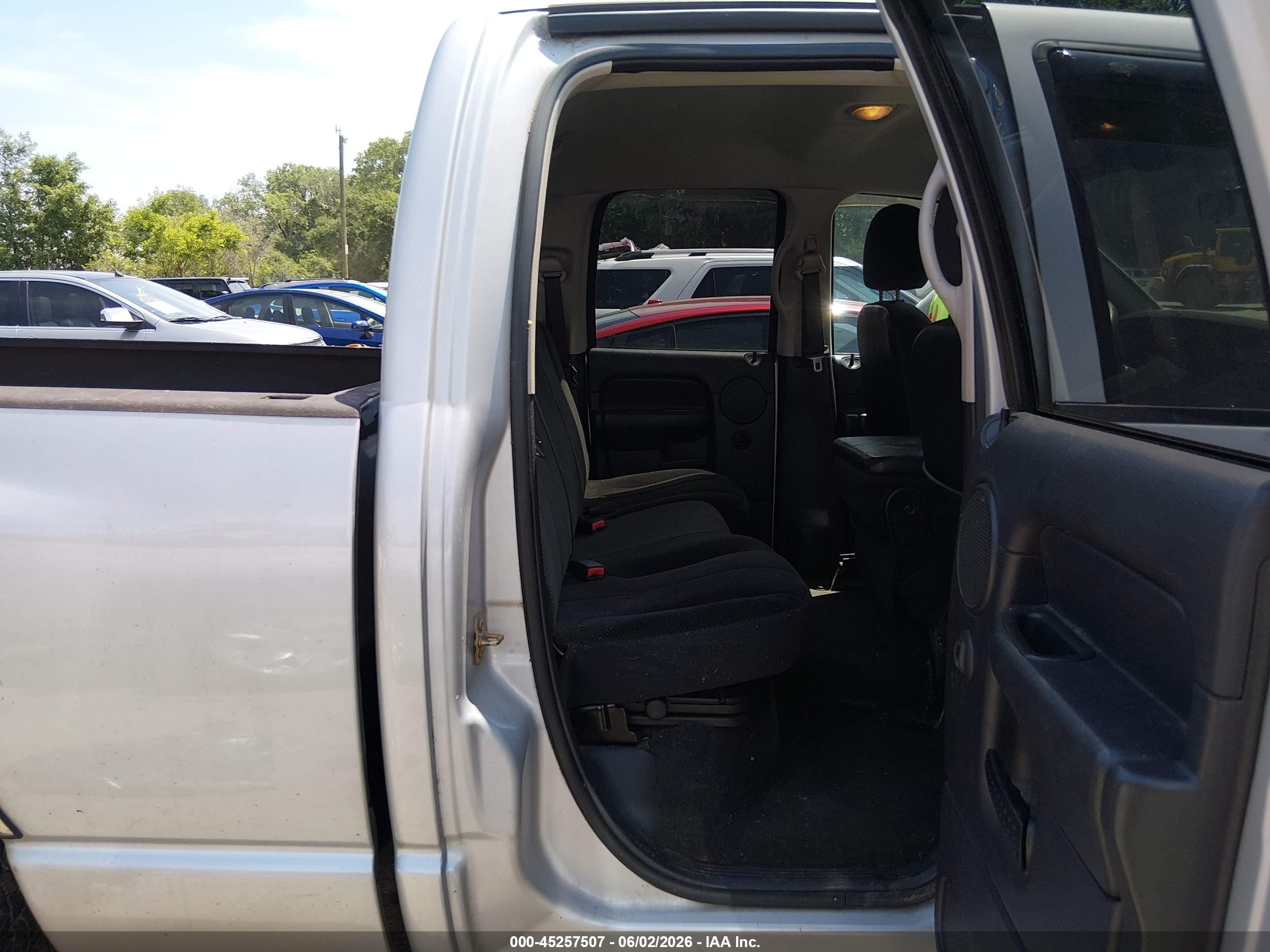 2003 Dodge Ram 1500 Slt/laramie/st Silver vin: 1D7HA18N03S252285