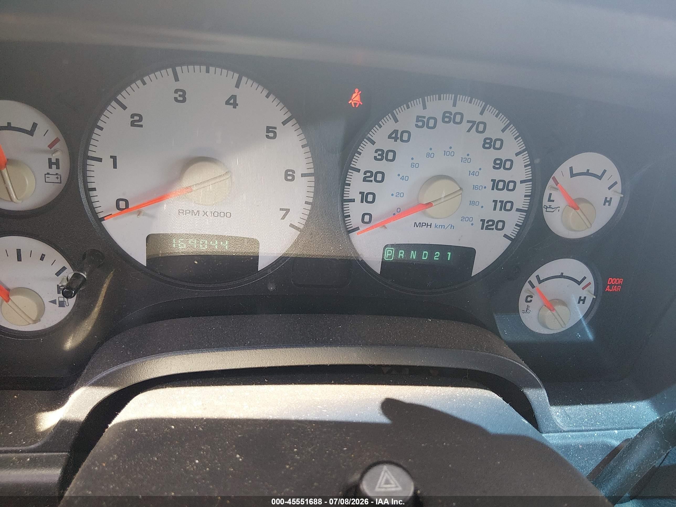 2004 Dodge Ram 1500 Slt/laramie Burgundy vin: 1D7HA18N04J116696