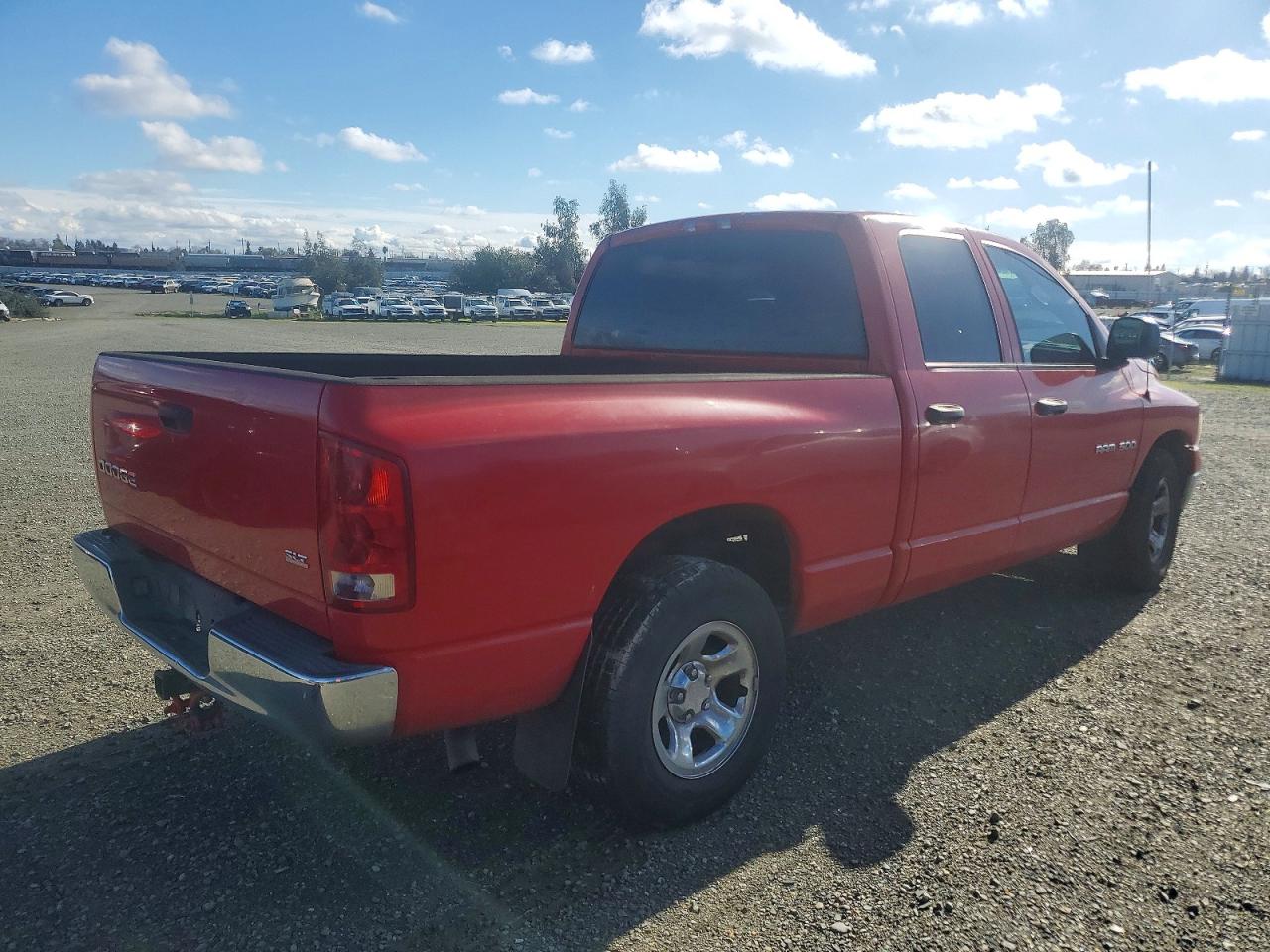 2004 Dodge Ram 1500 St Красный vin: 1D7HA18N04S673618