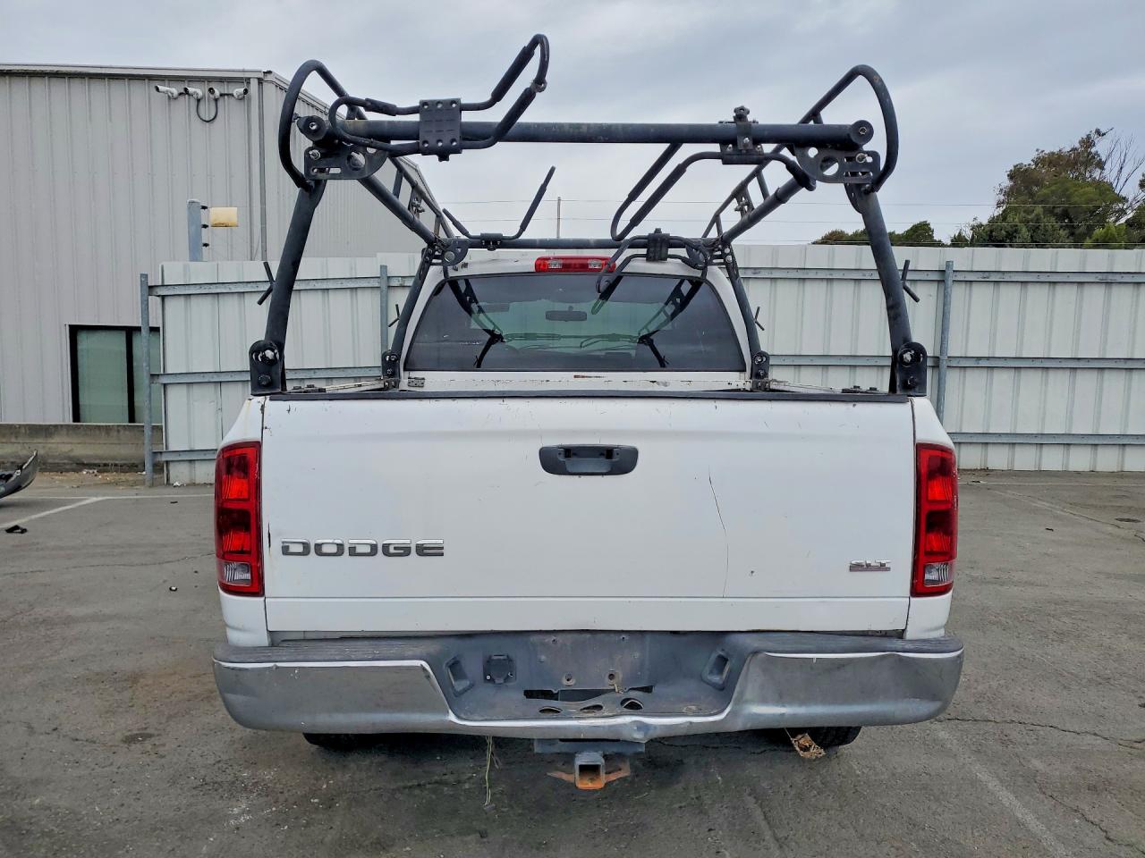 2004 Dodge Ram 1500 St White vin: 1D7HA18N04S722929