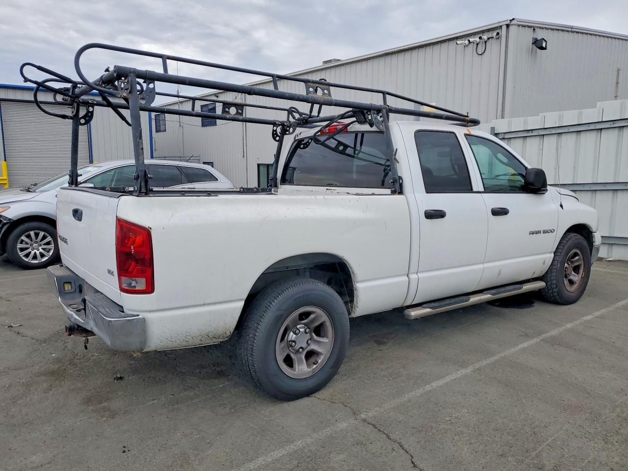 2004 Dodge Ram 1500 St White vin: 1D7HA18N04S722929