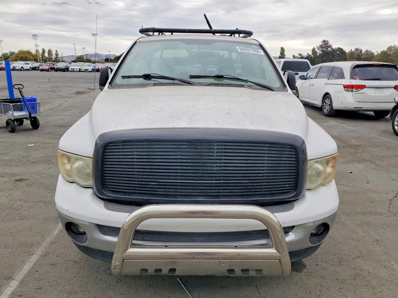 2004 Dodge Ram 1500 St White vin: 1D7HA18N04S722929