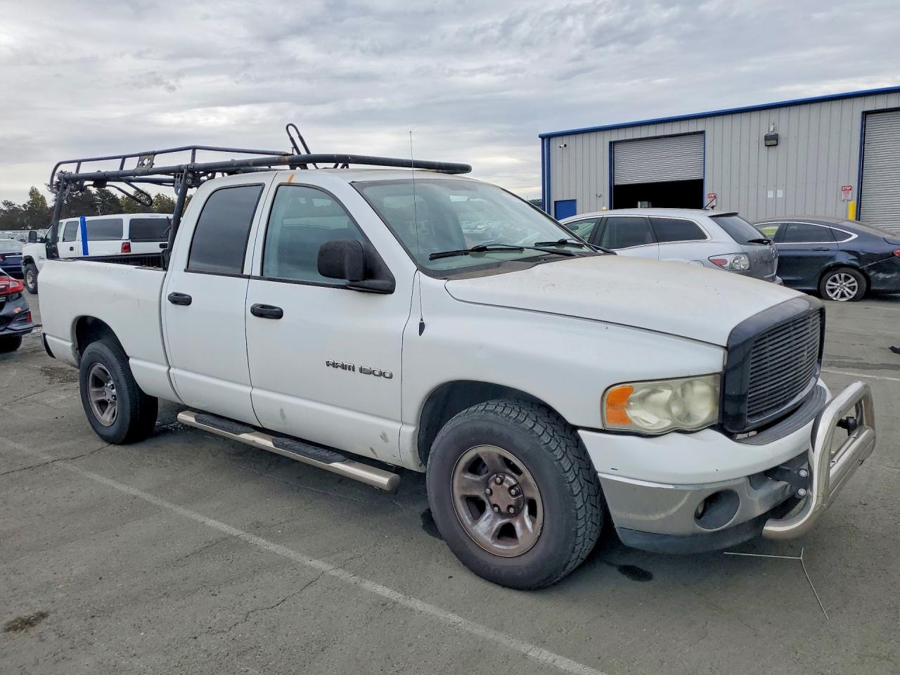 2004 Dodge Ram 1500 St White vin: 1D7HA18N04S722929
