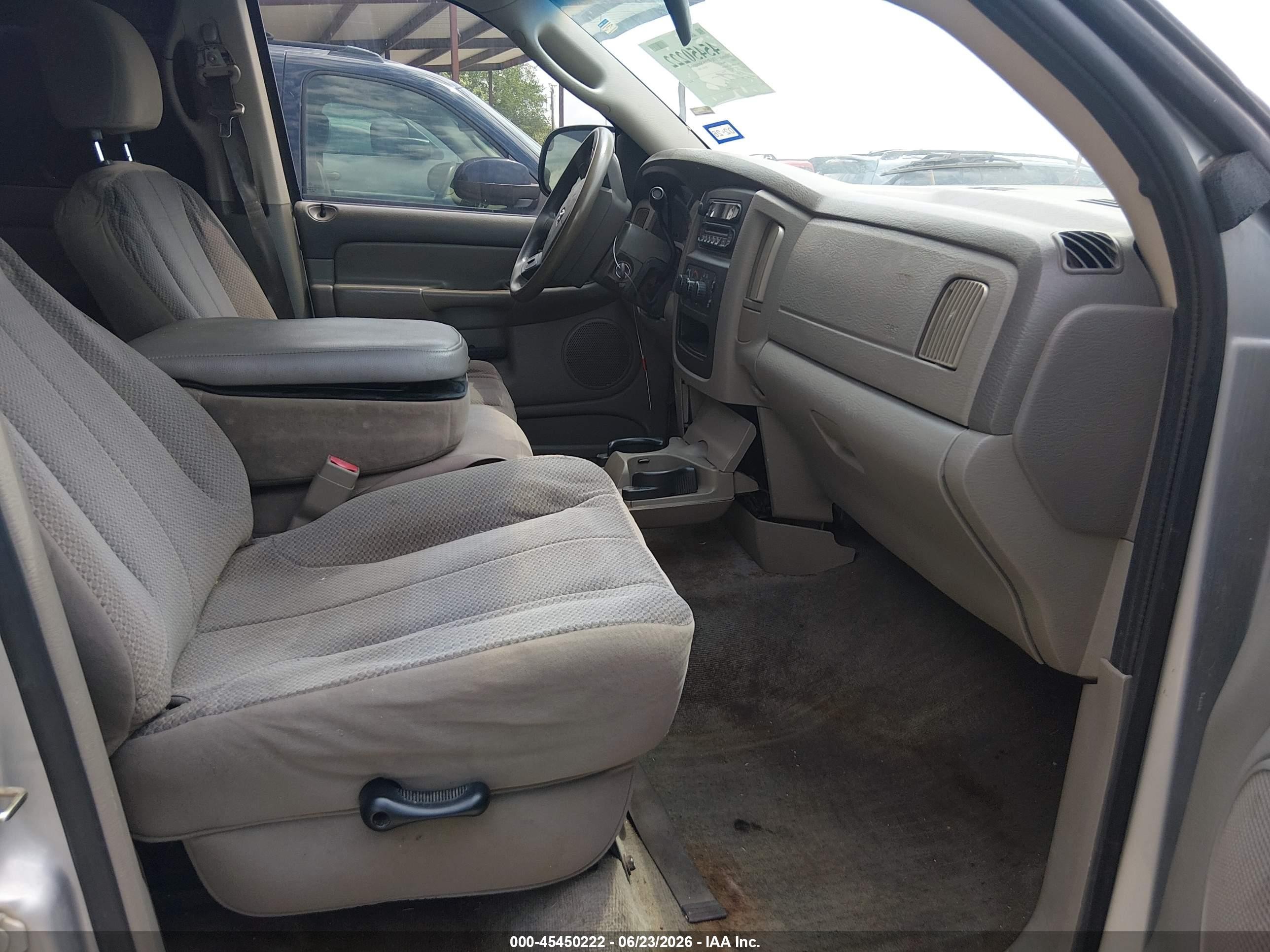 2005 Dodge Ram 1500 Slt/laramie Silver vin: 1D7HA18N05J595199