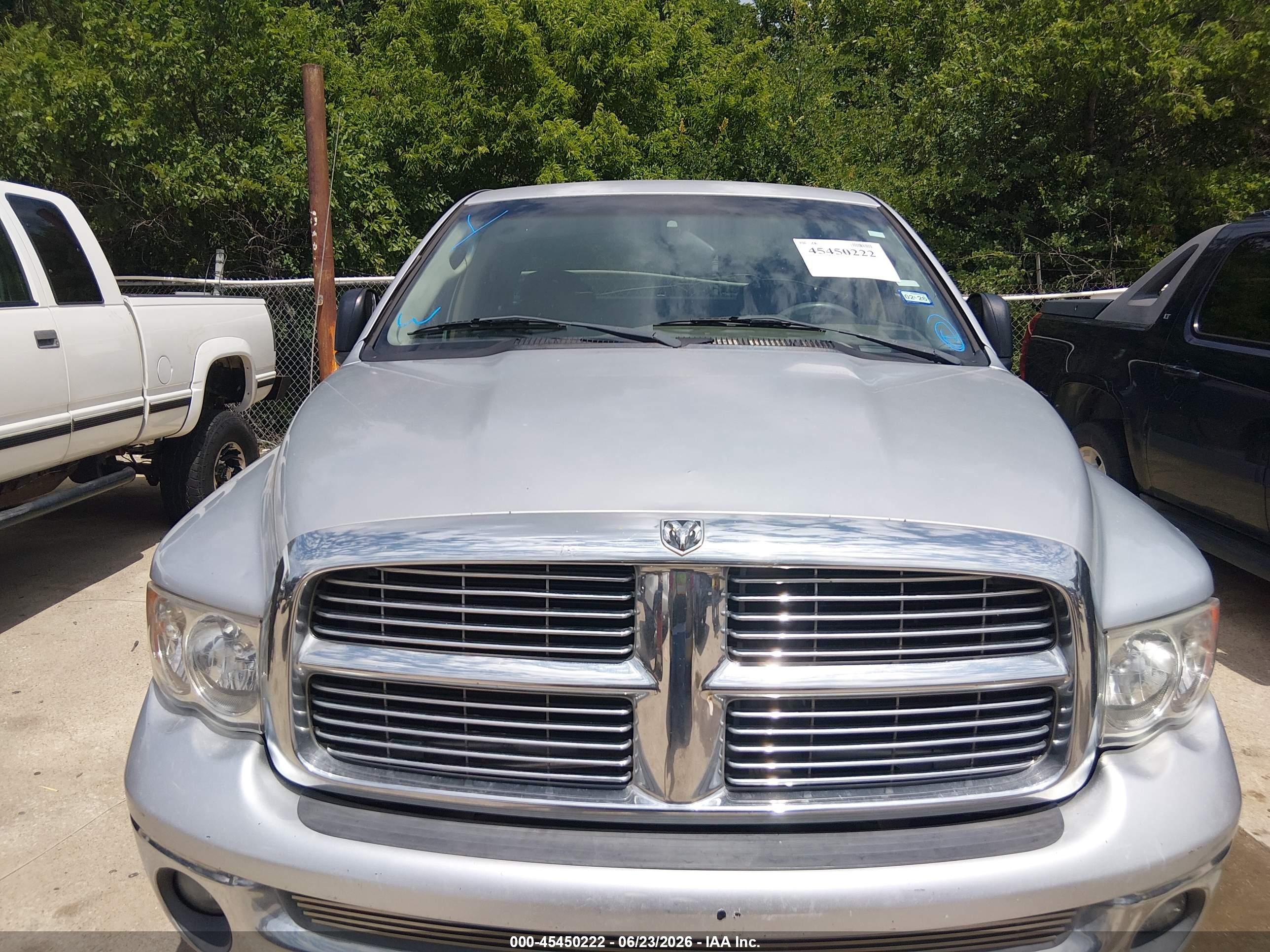 2005 Dodge Ram 1500 Slt/laramie Silver vin: 1D7HA18N05J595199