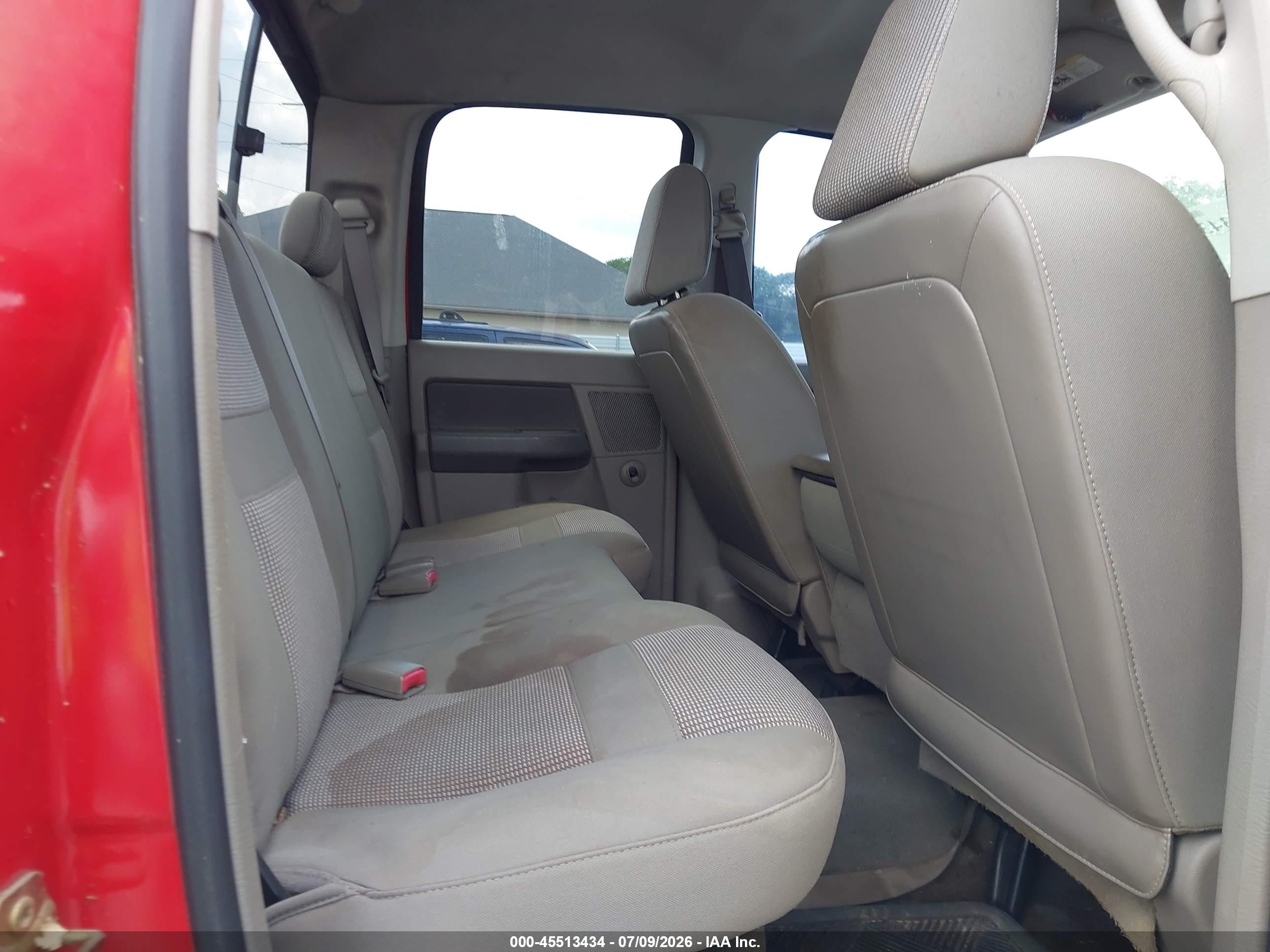2006 Dodge Ram 1500 Slt Красный vin: 1D7HA18N06S581024