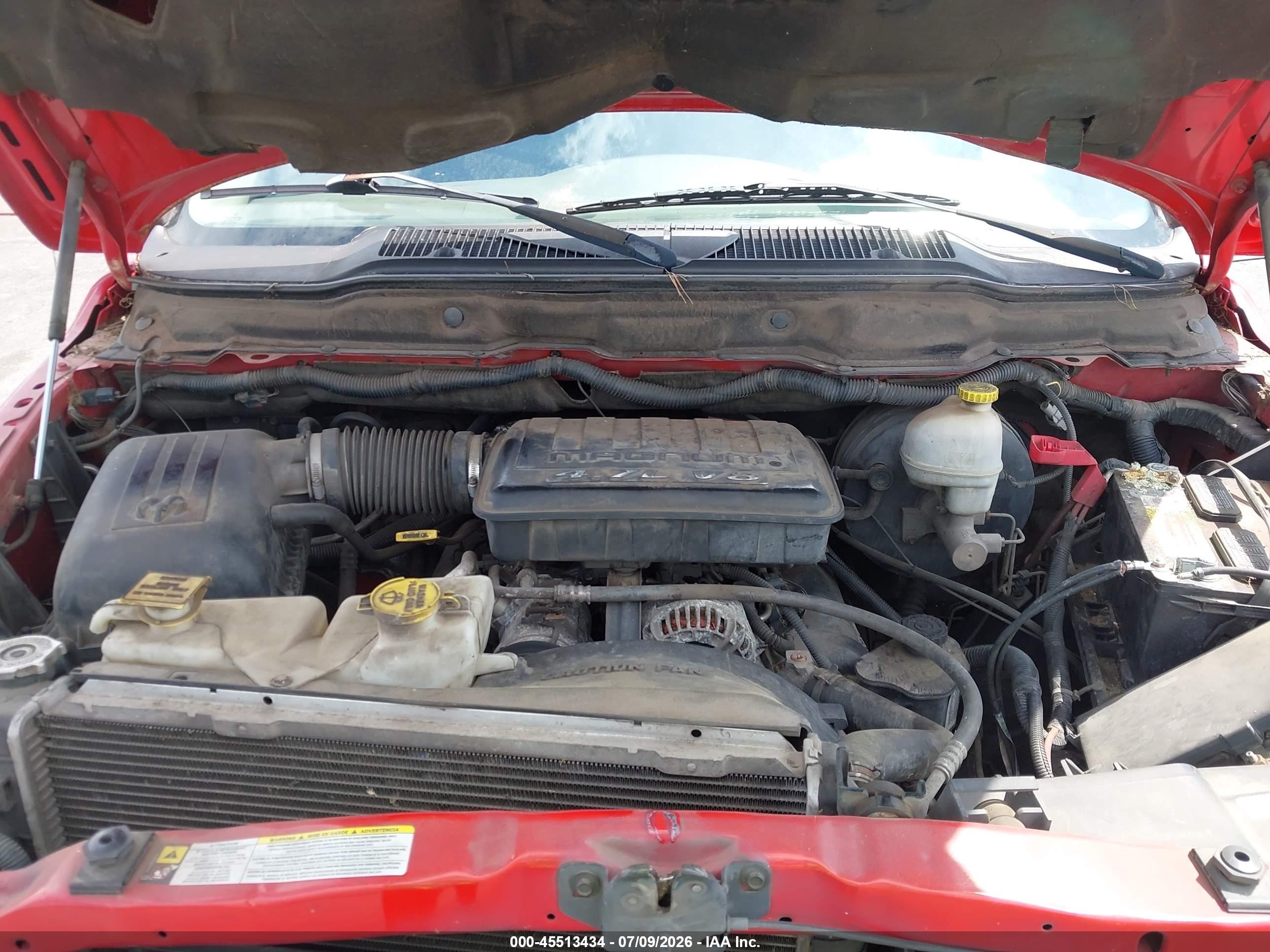 2006 Dodge Ram 1500 Slt Красный vin: 1D7HA18N06S581024