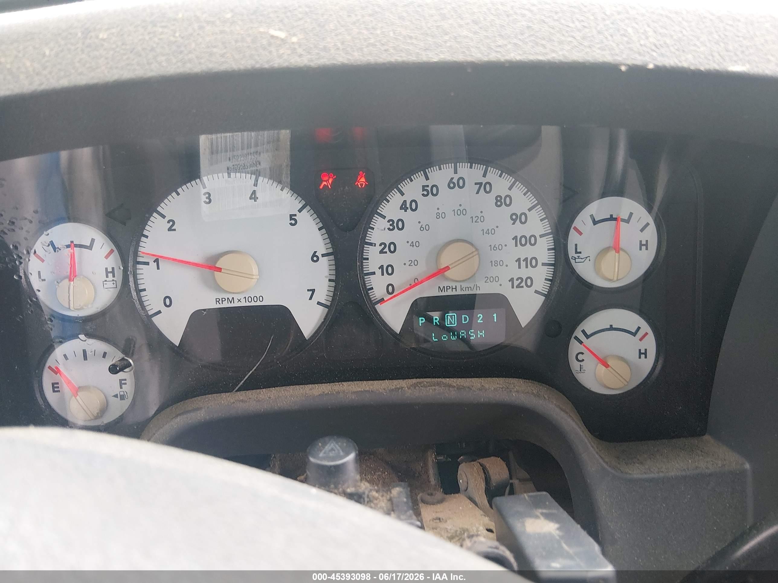2008 Dodge Ram 1500 Slt Gray vin: 1D7HA18N08J117207