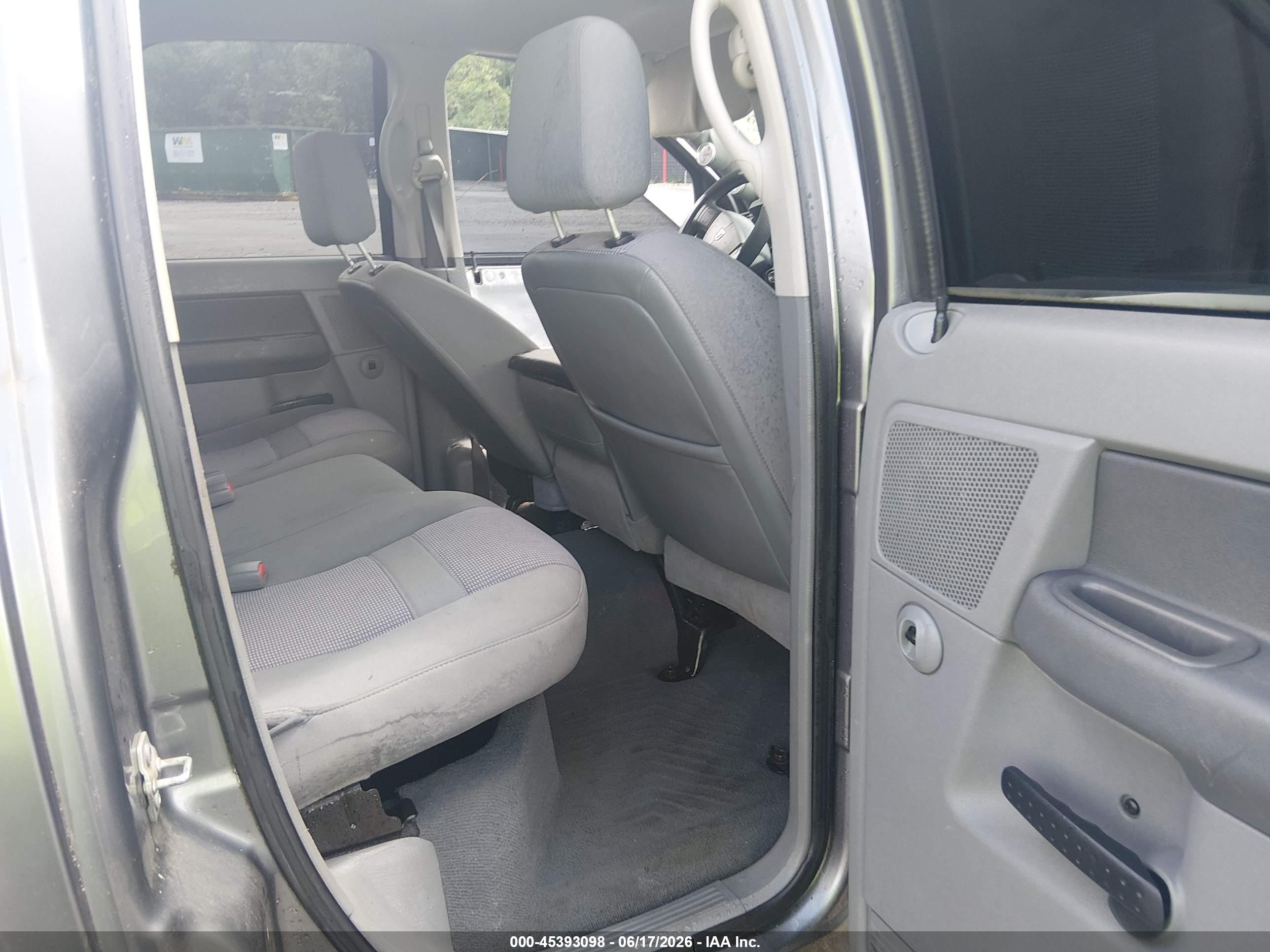 2008 Dodge Ram 1500 Slt Gray vin: 1D7HA18N08J117207