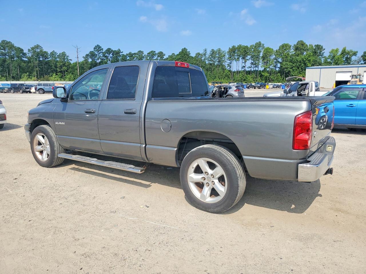 2008 Dodge Ram 1500 St Gray vin: 1D7HA18N08S512501
