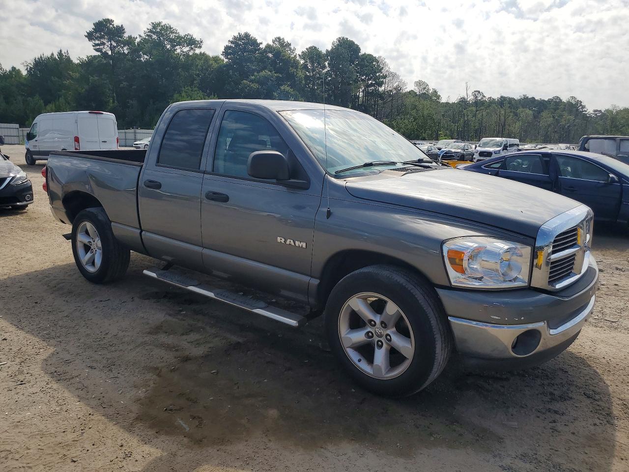 2008 Dodge Ram 1500 St Gray vin: 1D7HA18N08S512501