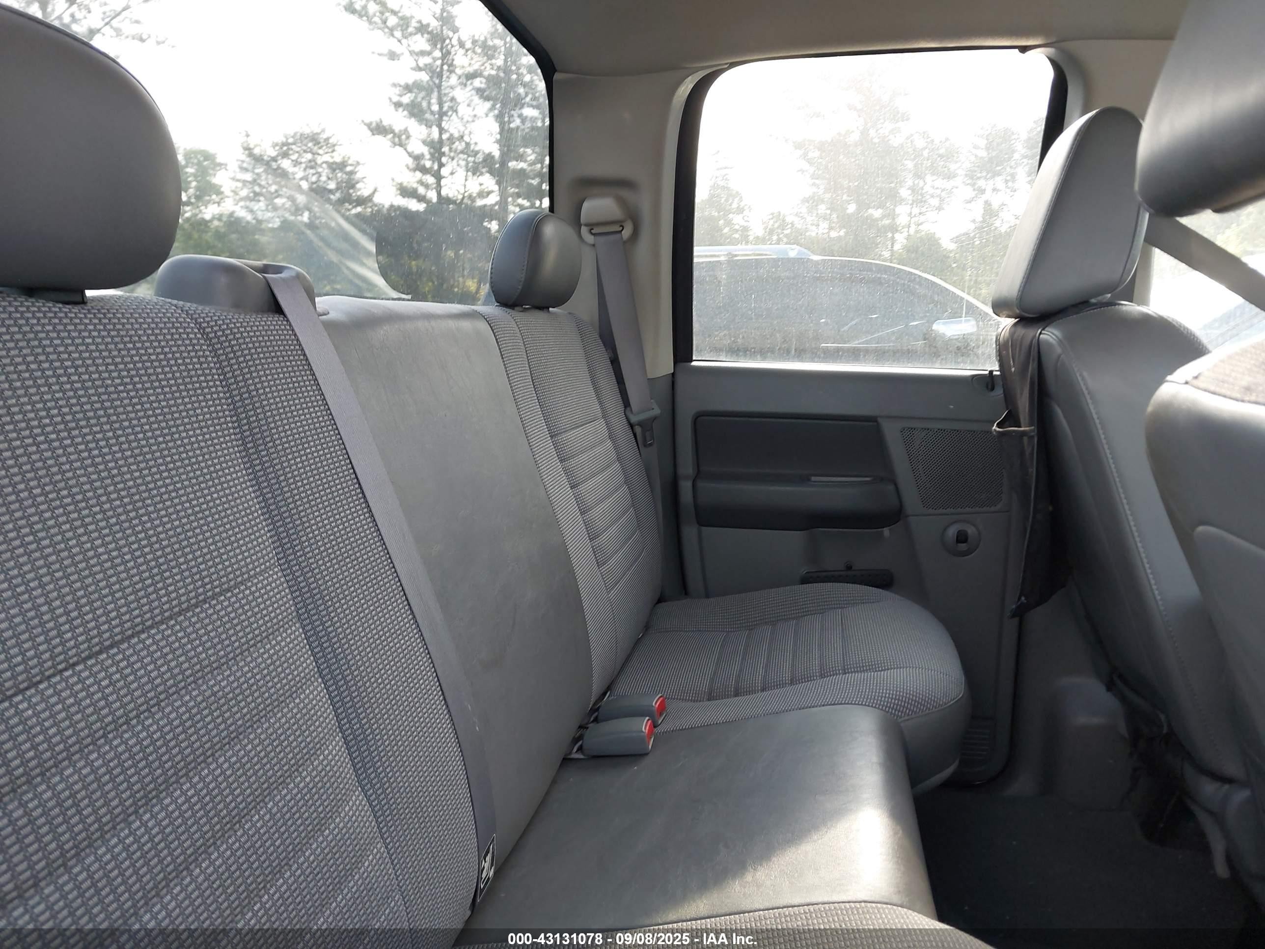 2008 Dodge Ram 1500 St/sxt Черный vin: 1D7HA18N08S520890
