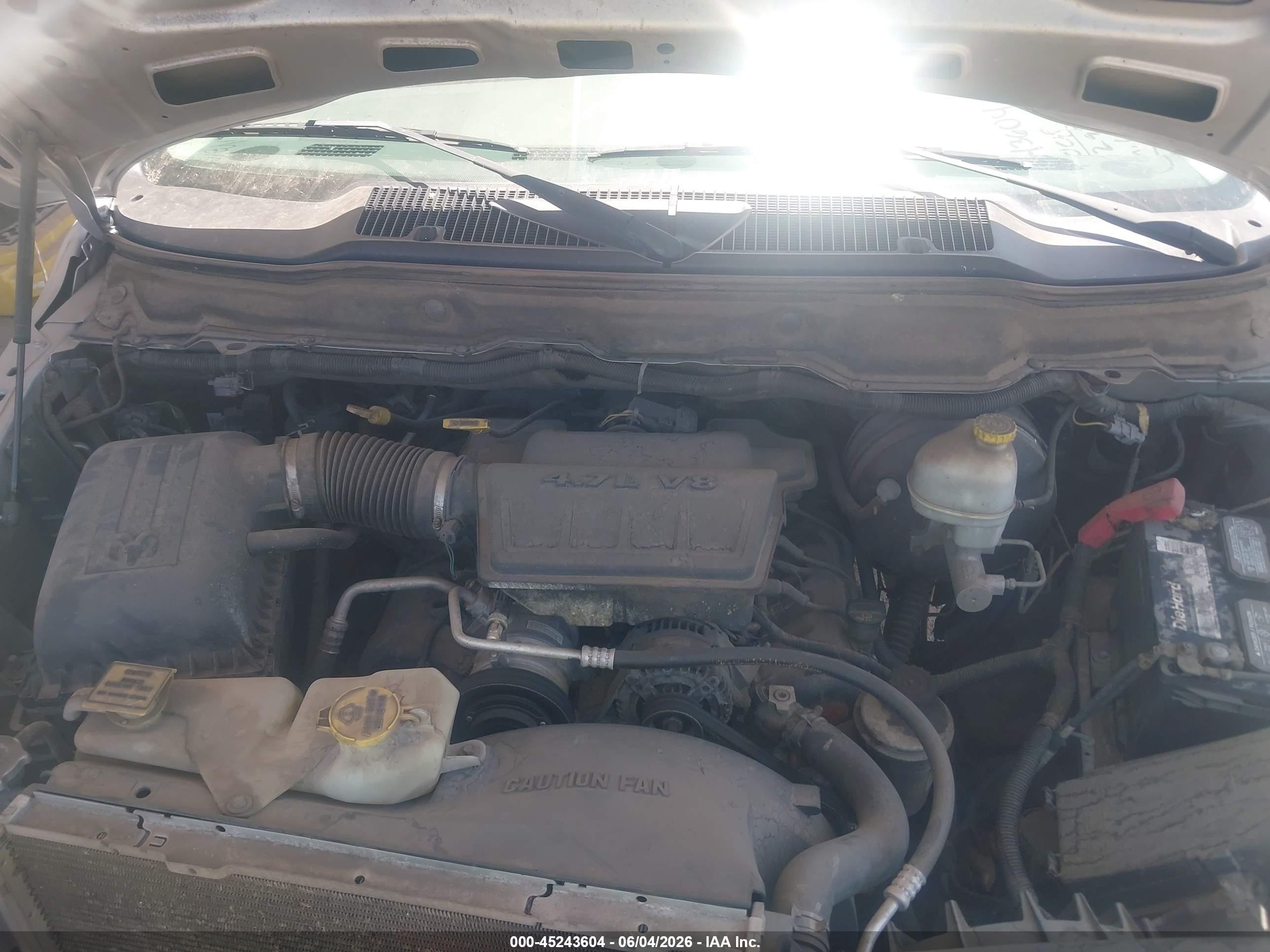 2008 Dodge Ram 1500 Slt Gray vin: 1D7HA18N08S537723