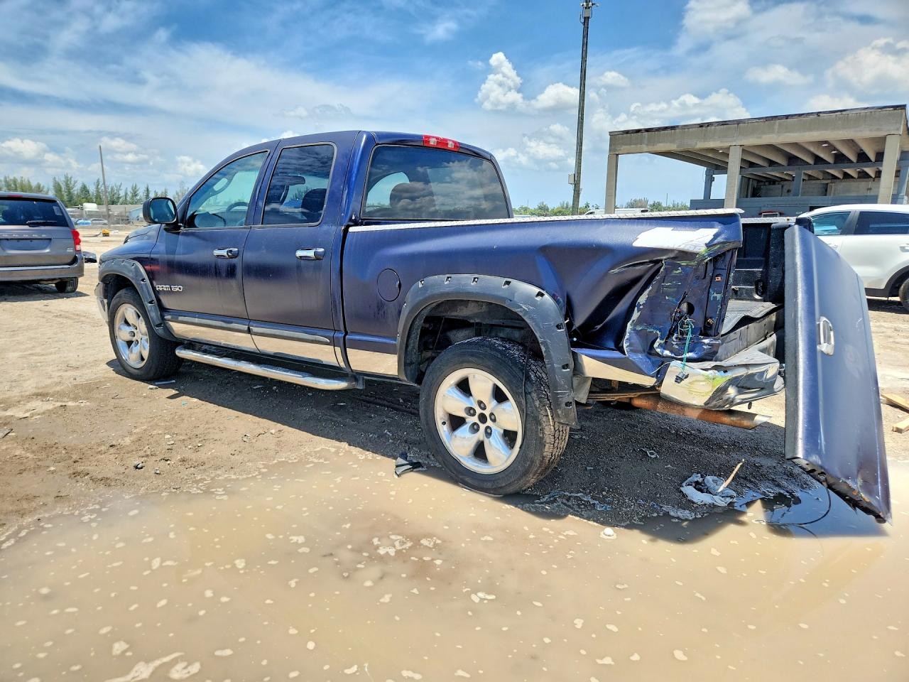 2002 Dodge Ram 1500 Blue vin: 1D7HA18N12S648871