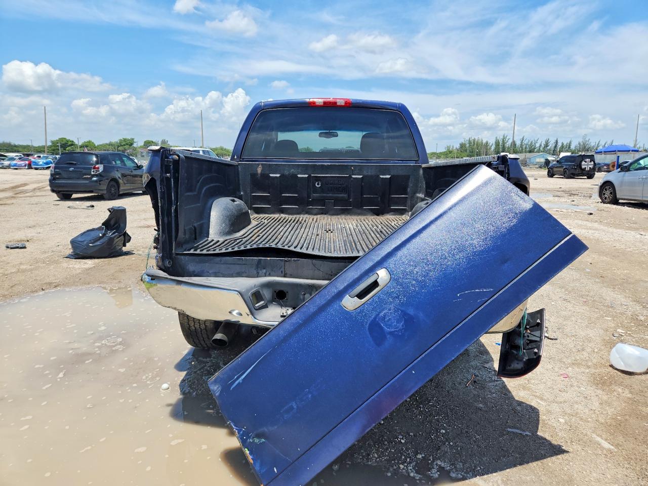 2002 Dodge Ram 1500 Blue vin: 1D7HA18N12S648871