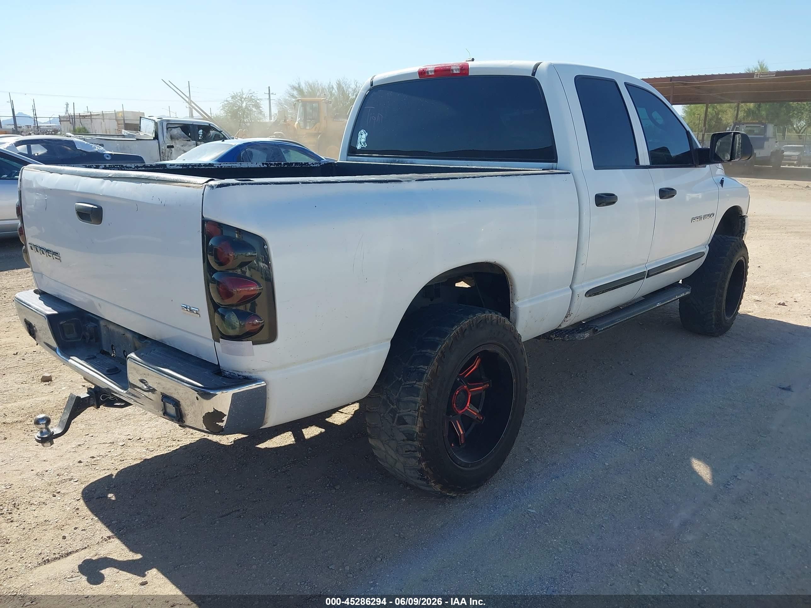 2003 Dodge Ram 1500 Slt/laramie/st White vin: 1D7HA18N13J629213