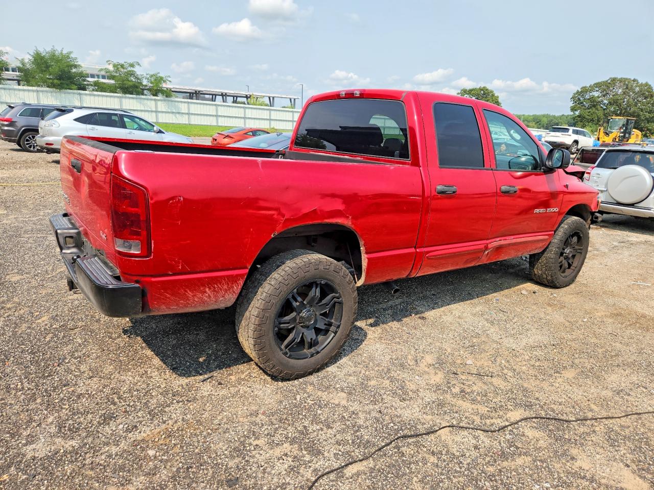 2003 Dodge Ram 1500 St Red vin: 1D7HA18N13S237455