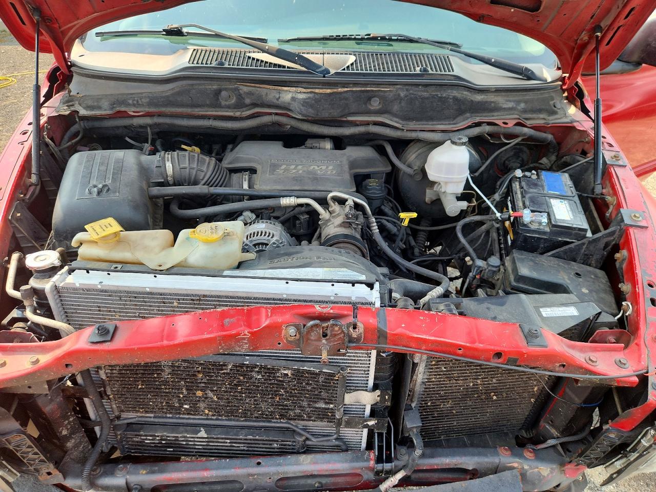 2003 Dodge Ram 1500 St Red vin: 1D7HA18N13S237455