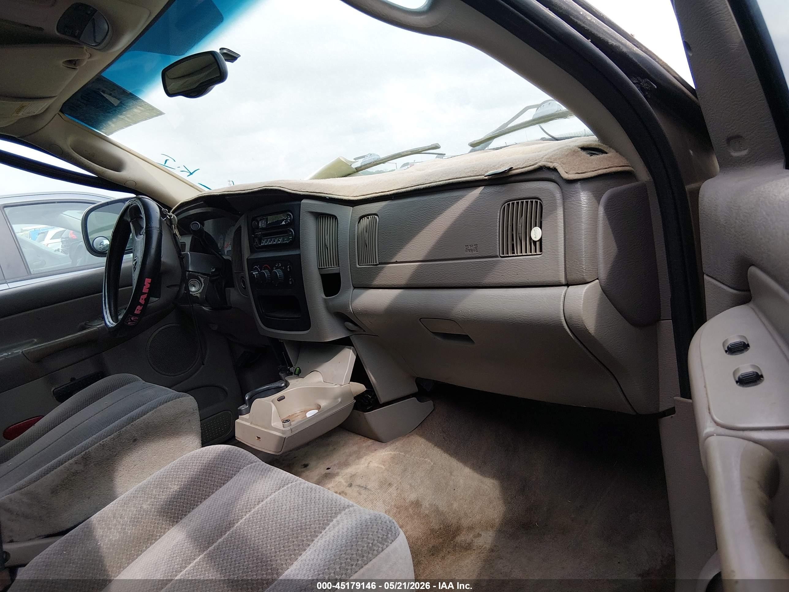 2003 Dodge Ram 1500 Slt/laramie/st Beige vin: 1D7HA18N13S281620