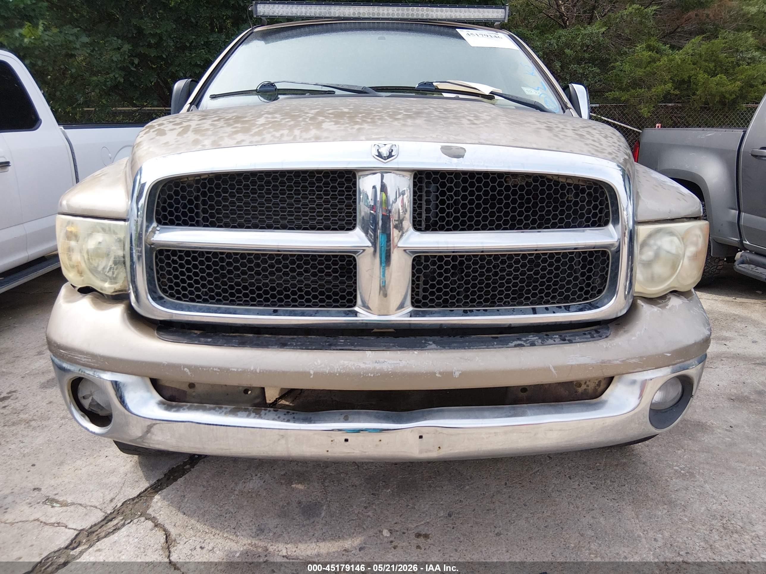 2003 Dodge Ram 1500 Slt/laramie/st Beige vin: 1D7HA18N13S281620