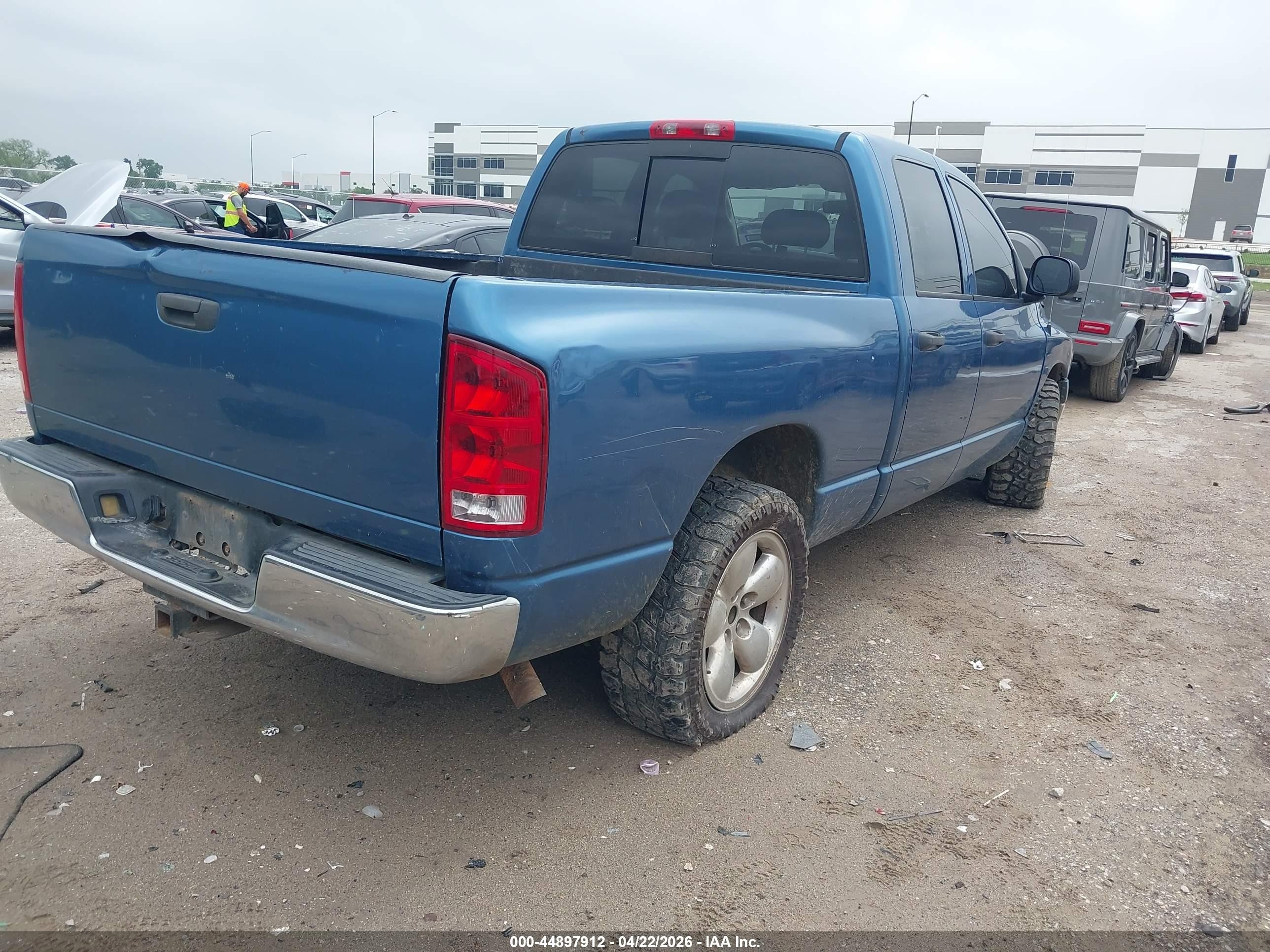 2004 Dodge Ram 1500 Slt/laramie Синий vin: 1D7HA18N14S567369