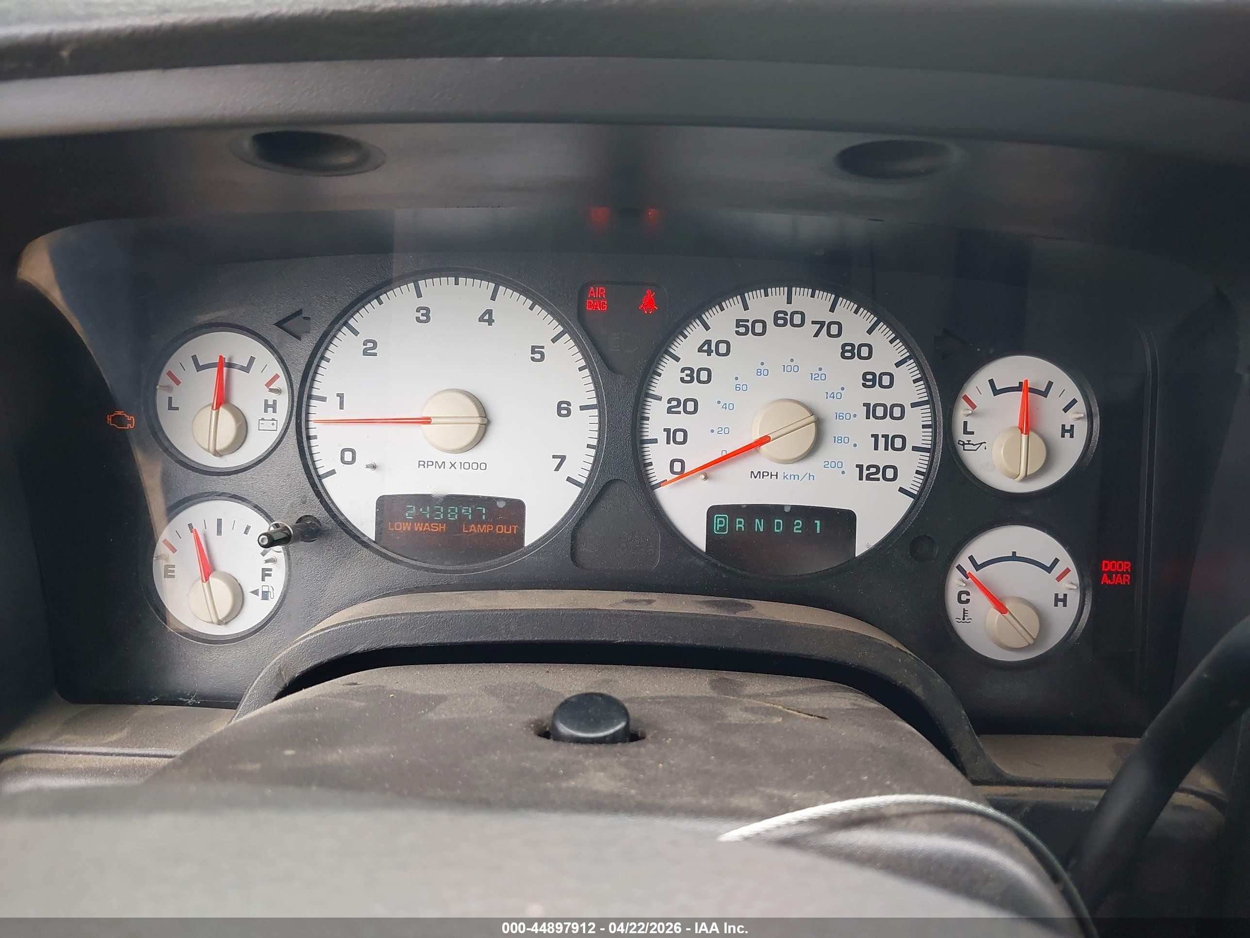 2004 Dodge Ram 1500 Slt/laramie Синий vin: 1D7HA18N14S567369