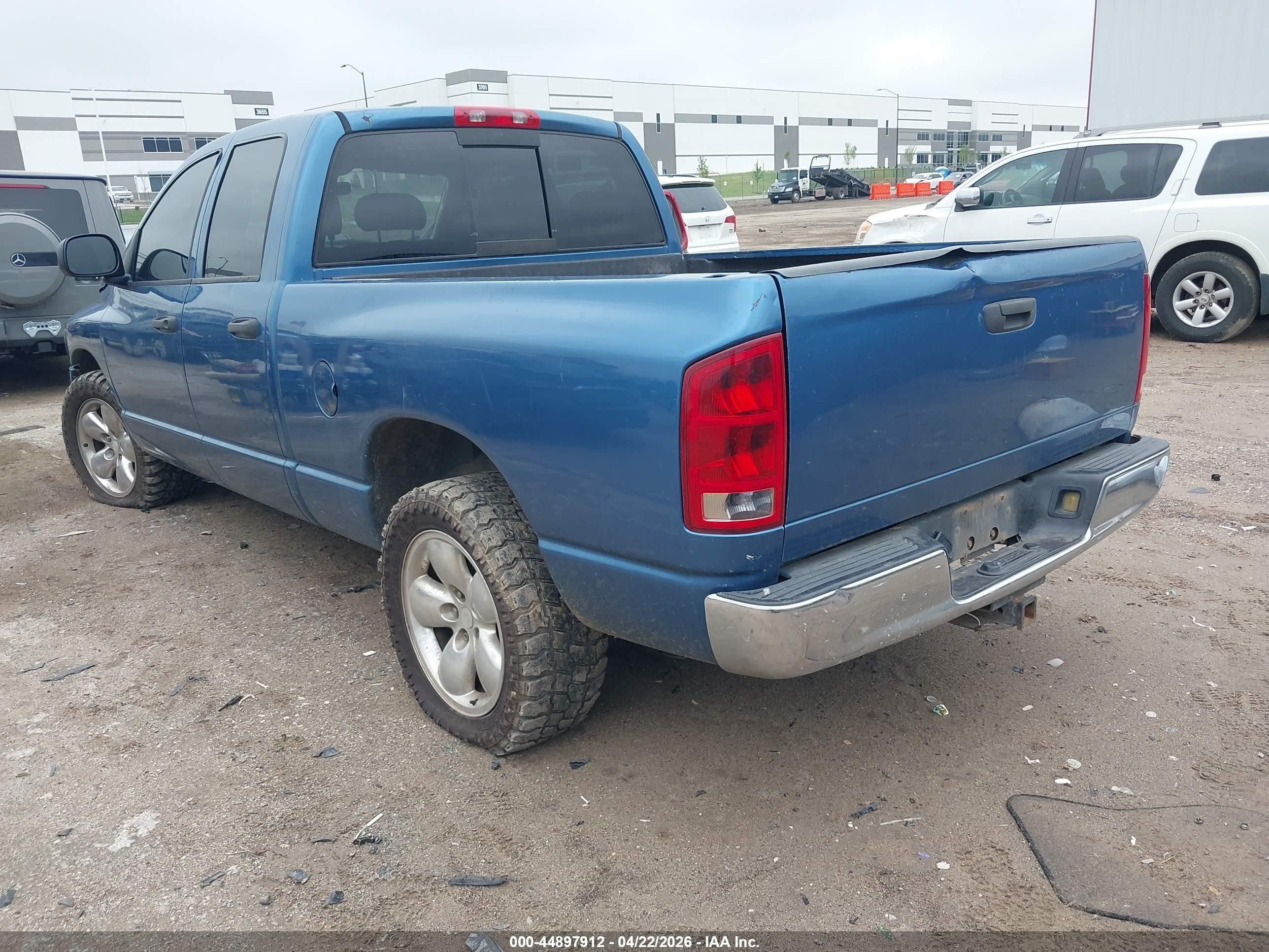 2004 Dodge Ram 1500 Slt/laramie Синий vin: 1D7HA18N14S567369