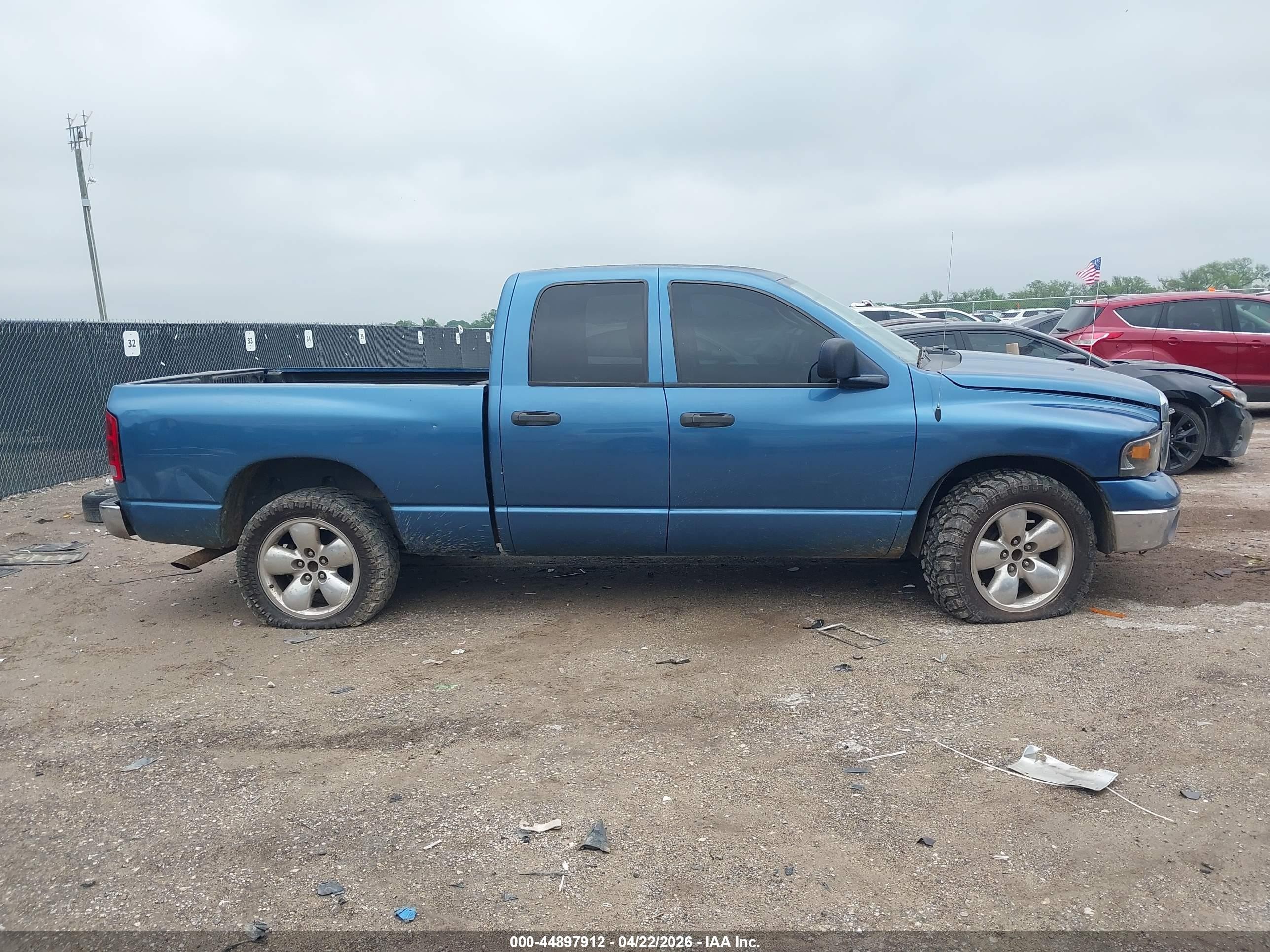 2004 Dodge Ram 1500 Slt/laramie Синий vin: 1D7HA18N14S567369