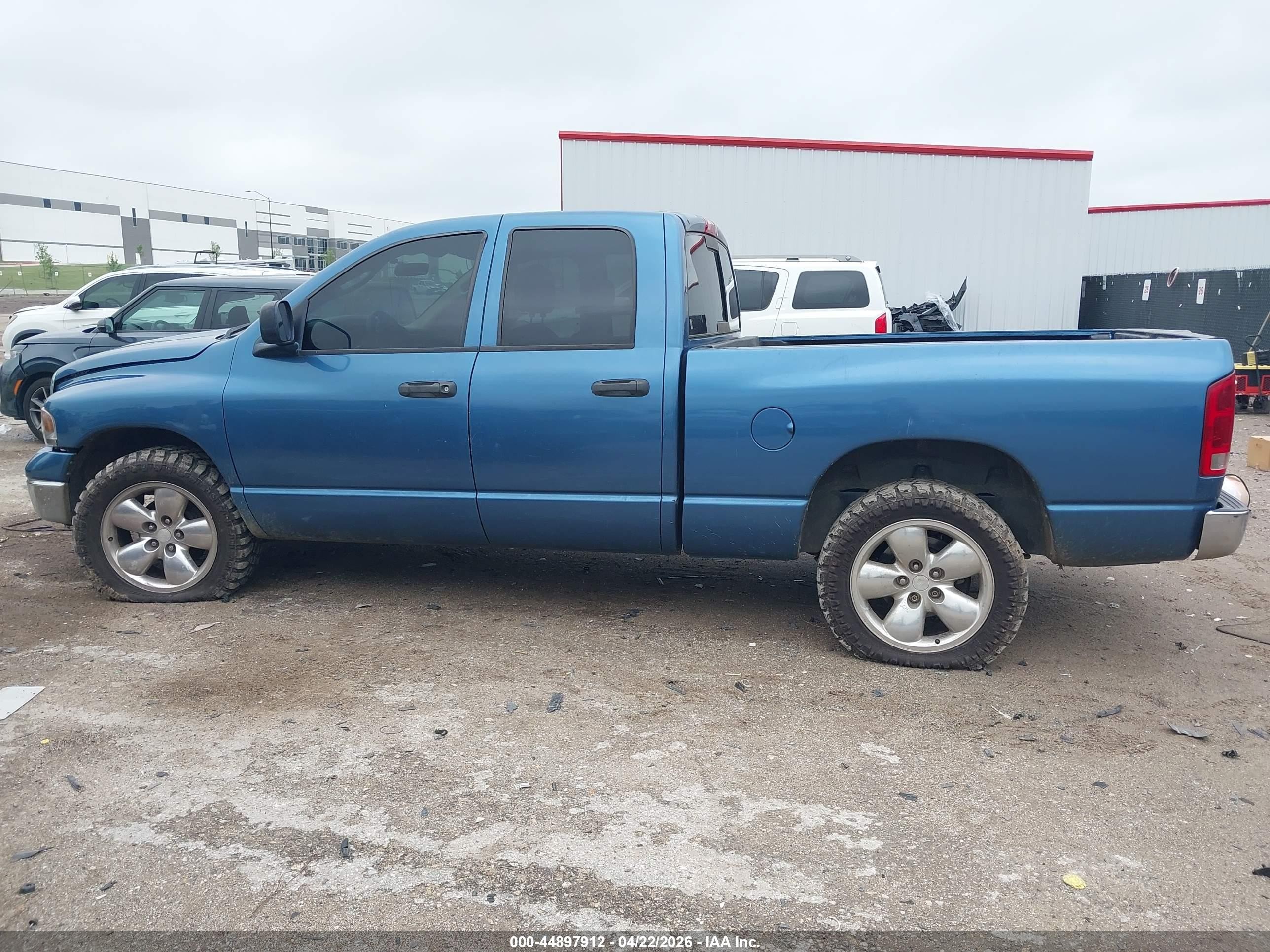 2004 Dodge Ram 1500 Slt/laramie Синий vin: 1D7HA18N14S567369
