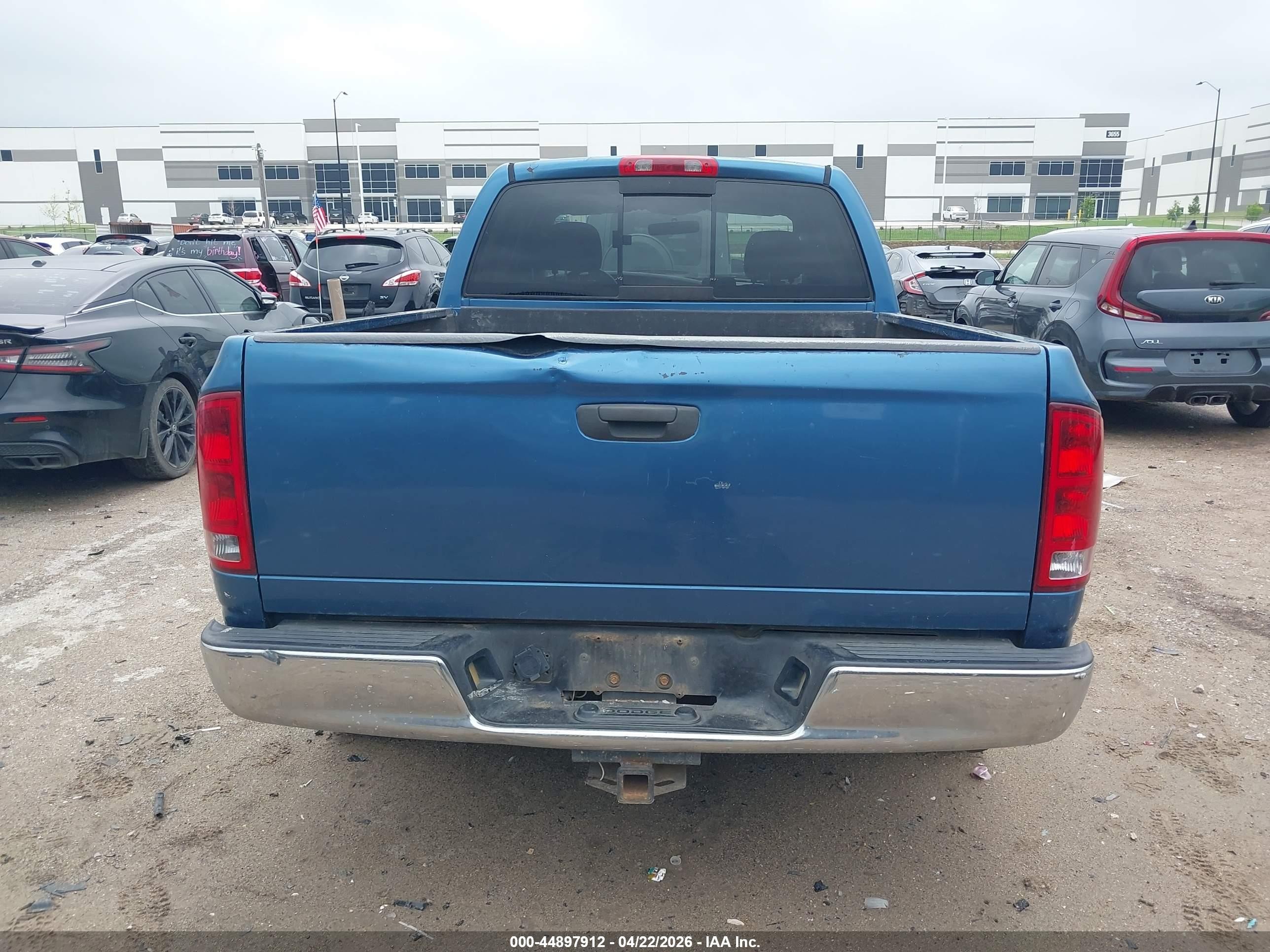 2004 Dodge Ram 1500 Slt/laramie Синий vin: 1D7HA18N14S567369