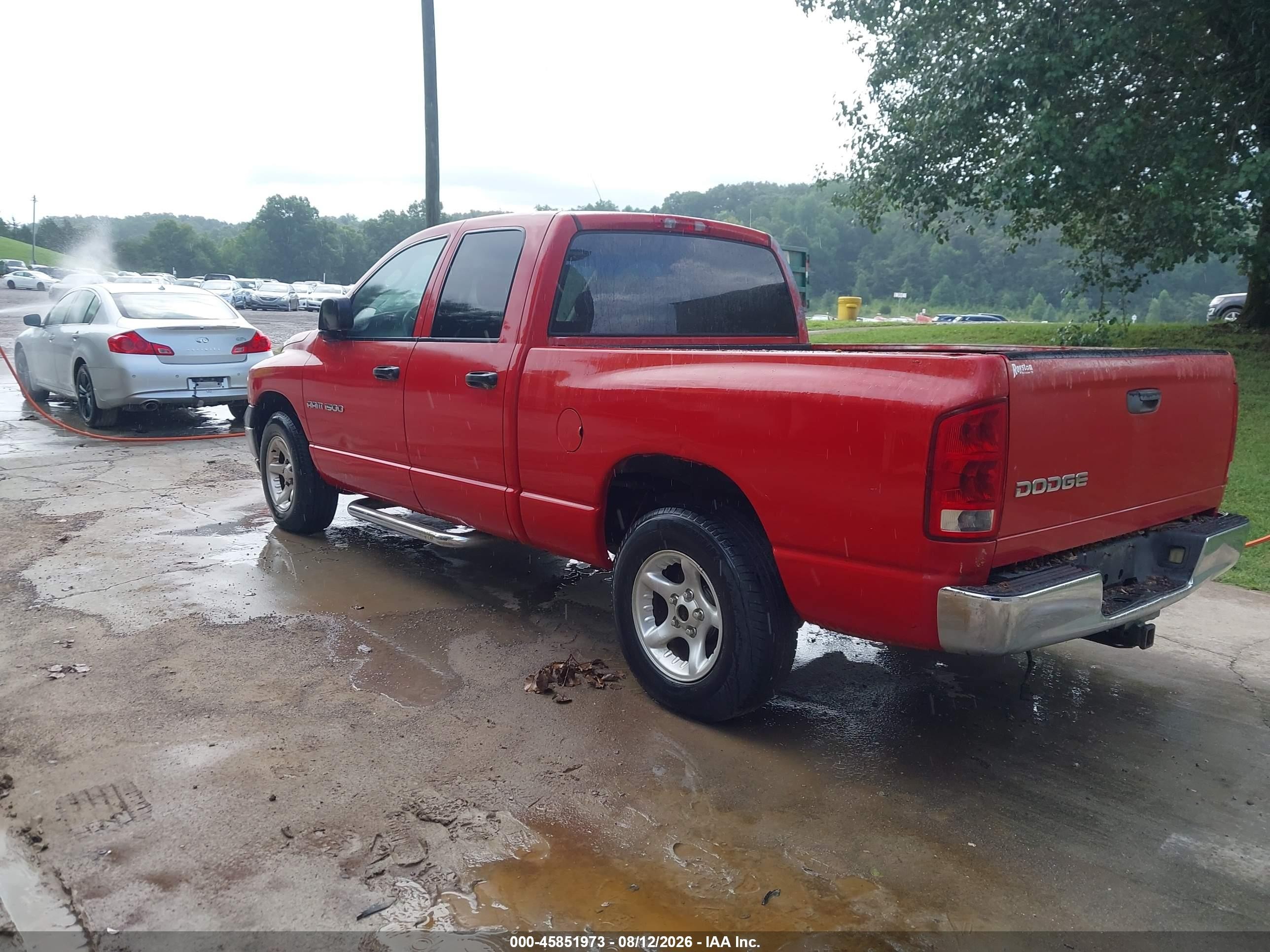 2004 Dodge Ram 1500 St Красный vin: 1D7HA18N14S569283