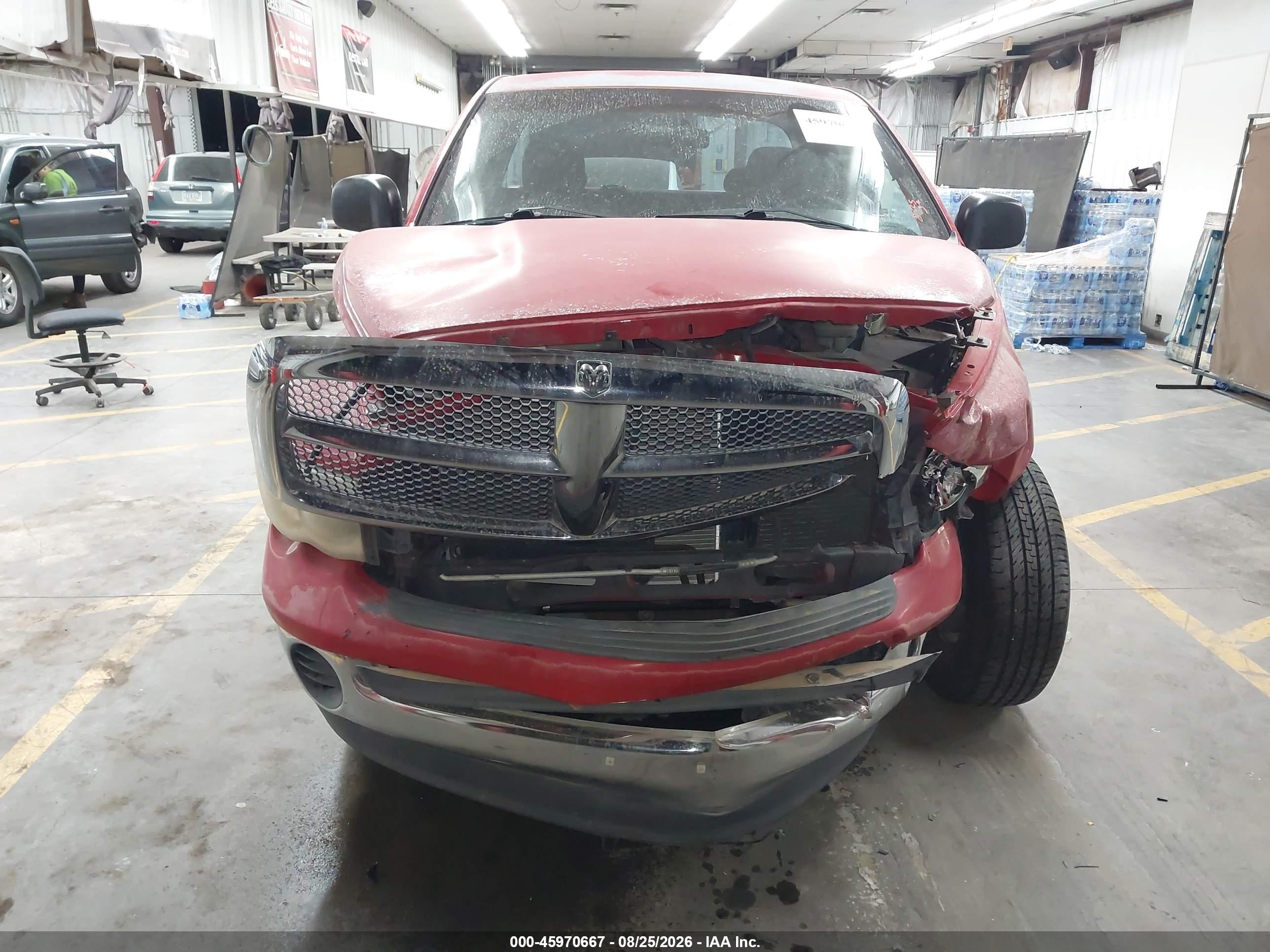 2004 Dodge Ram 1500 Slt/laramie Red vin: 1D7HA18N14S601665